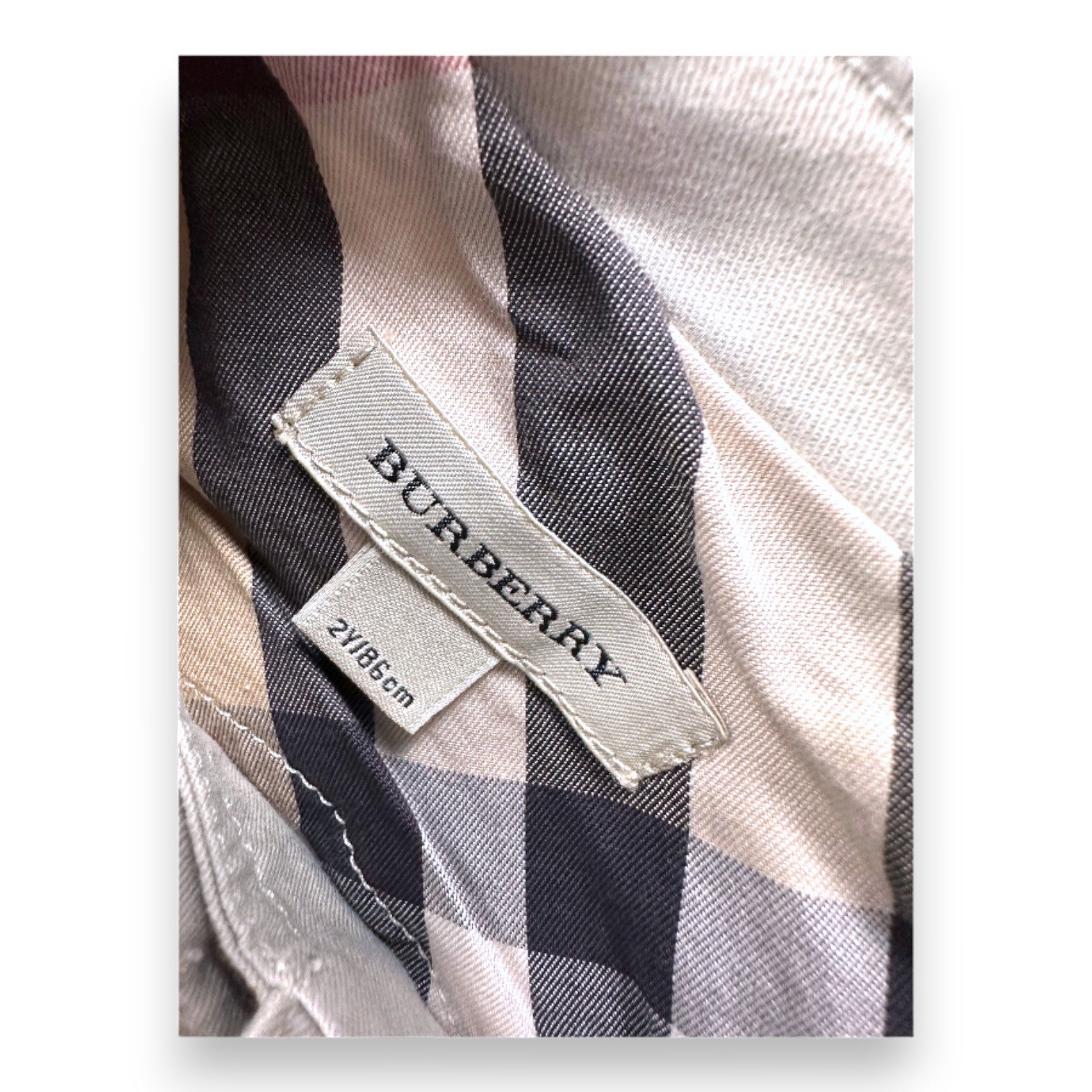 BURBERRY - Beige dress - 2 years