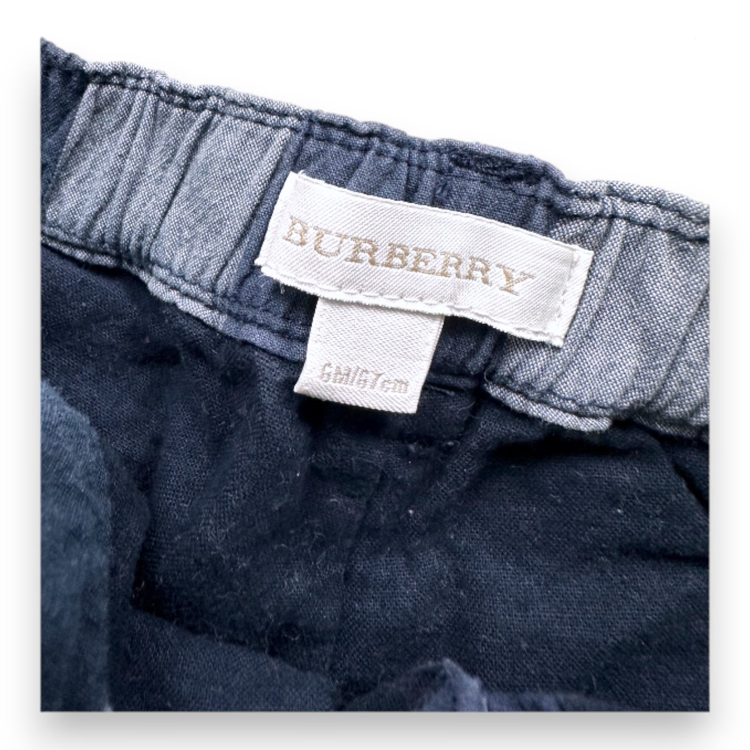 BURBERRY - Blaue Hose - 6 Monate