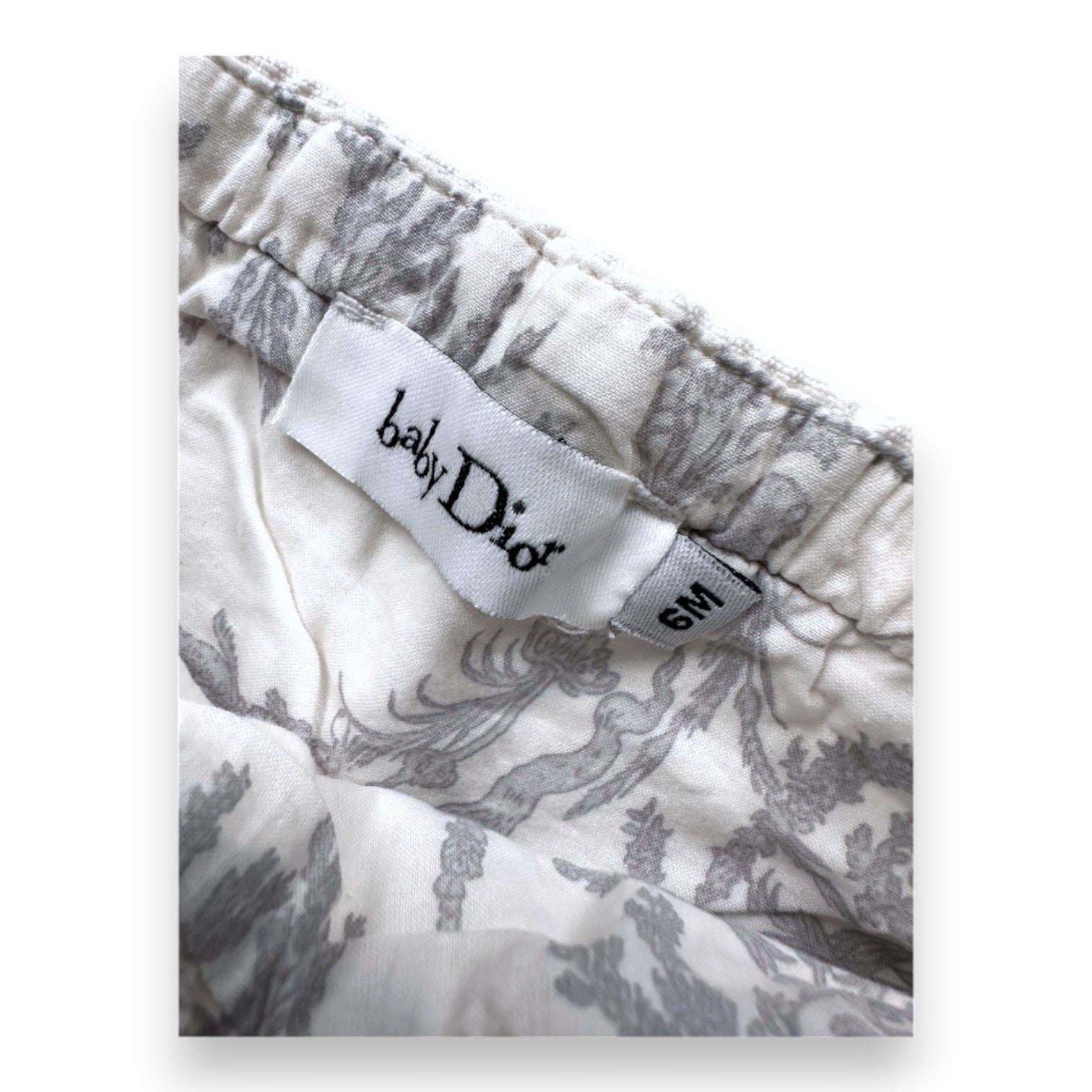 BABY DIOR - White pants - 6 months