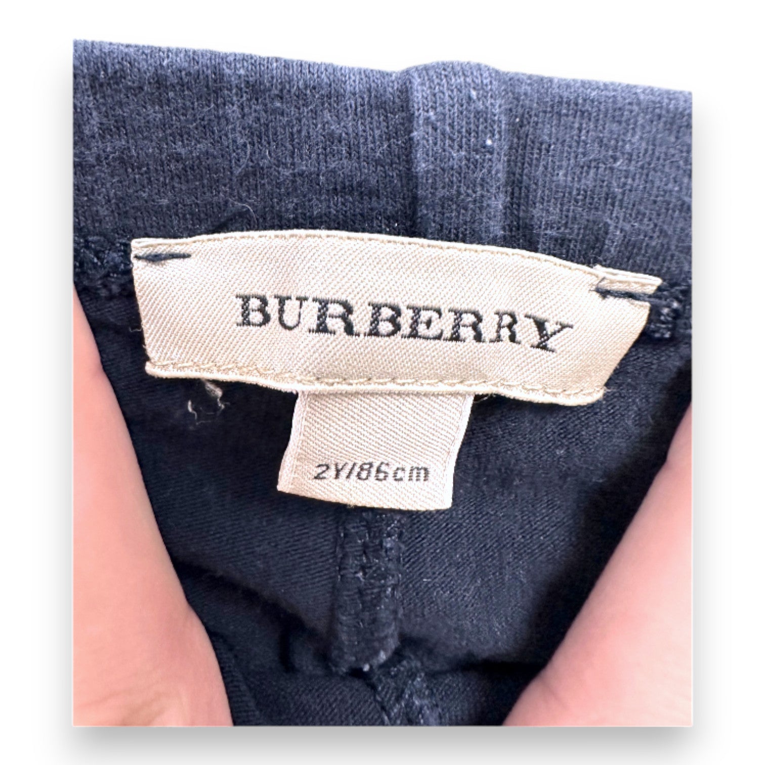 BURBERRY - Marineblaue Leggings - 2 Jahre