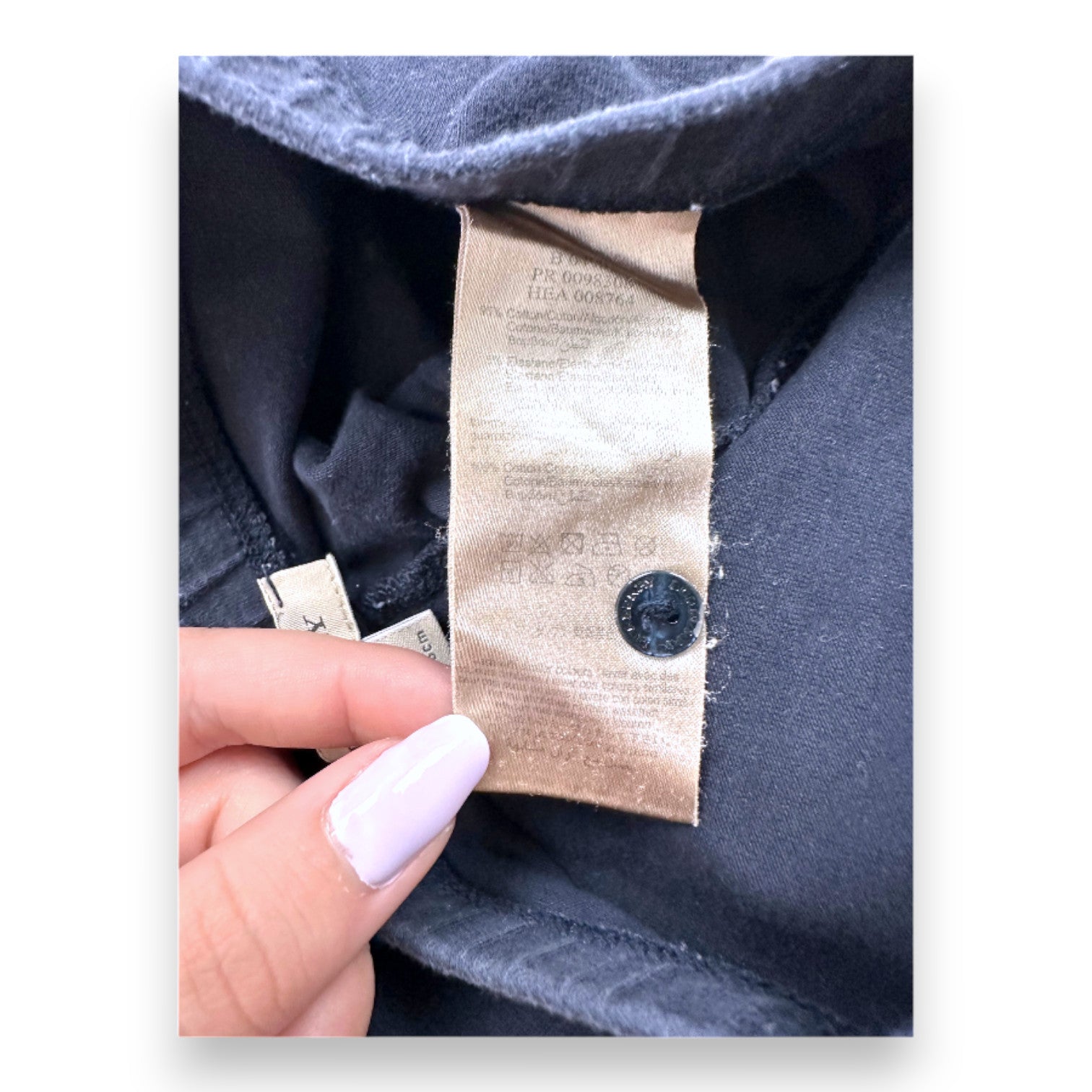 BURBERRY - Marineblaue Leggings - 2 Jahre