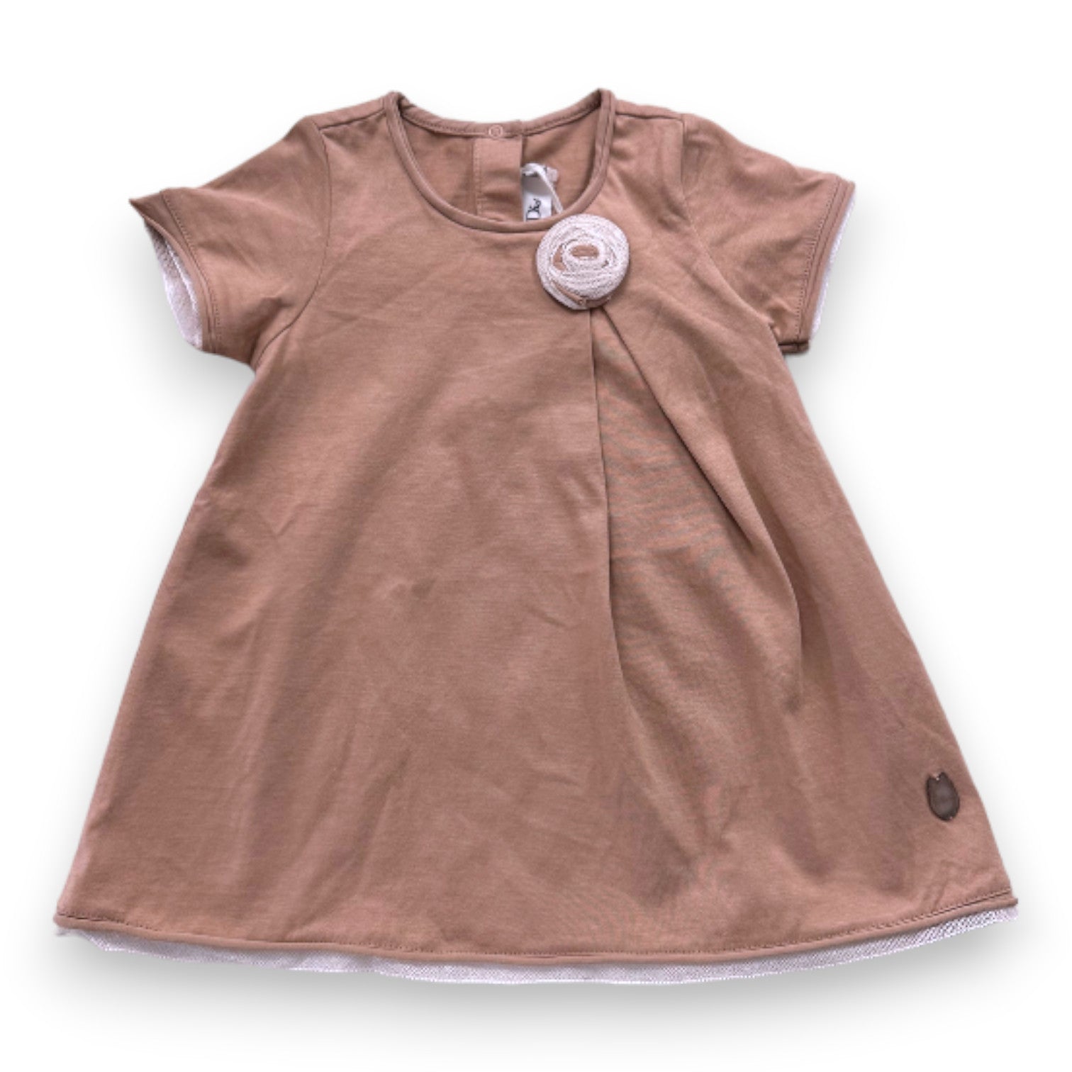 BABY DIOR - Light brown dress - 6 months