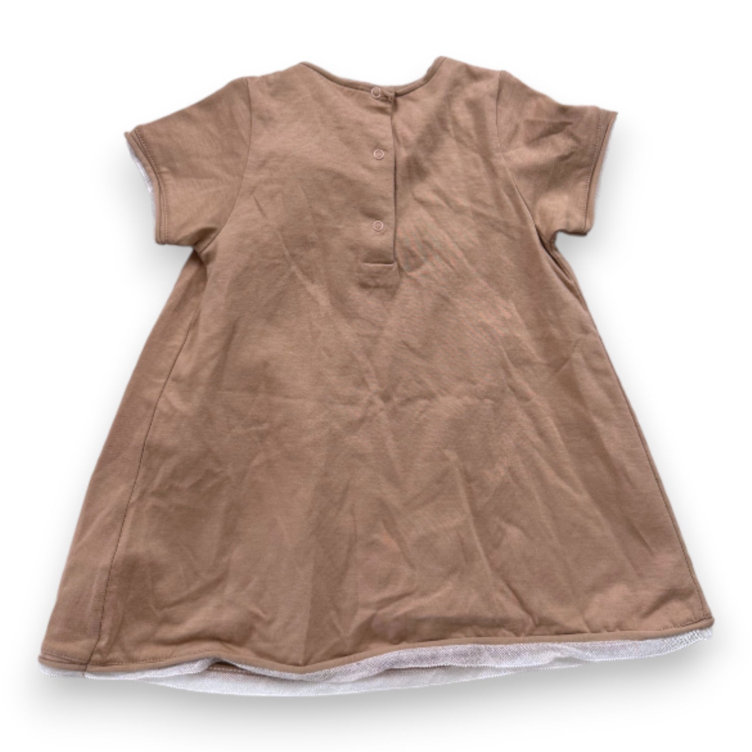 BABY DIOR - Light brown dress - 6 months