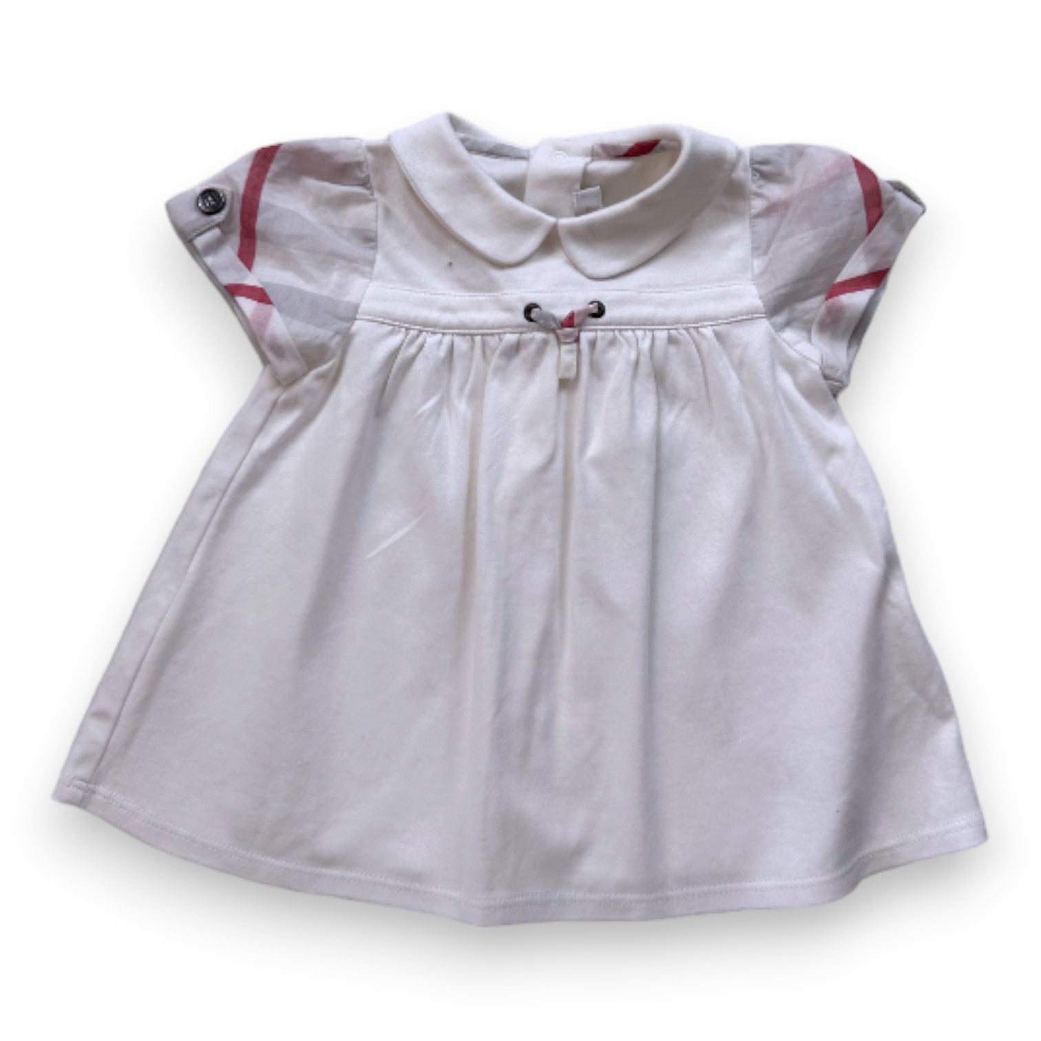 BURBERRY - Hellweißes Kleid - 3 Monate