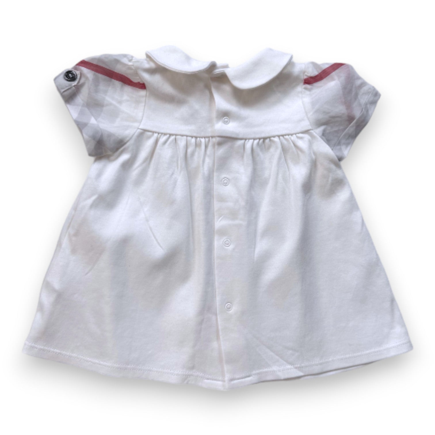 BURBERRY - Hellweißes Kleid - 3 Monate