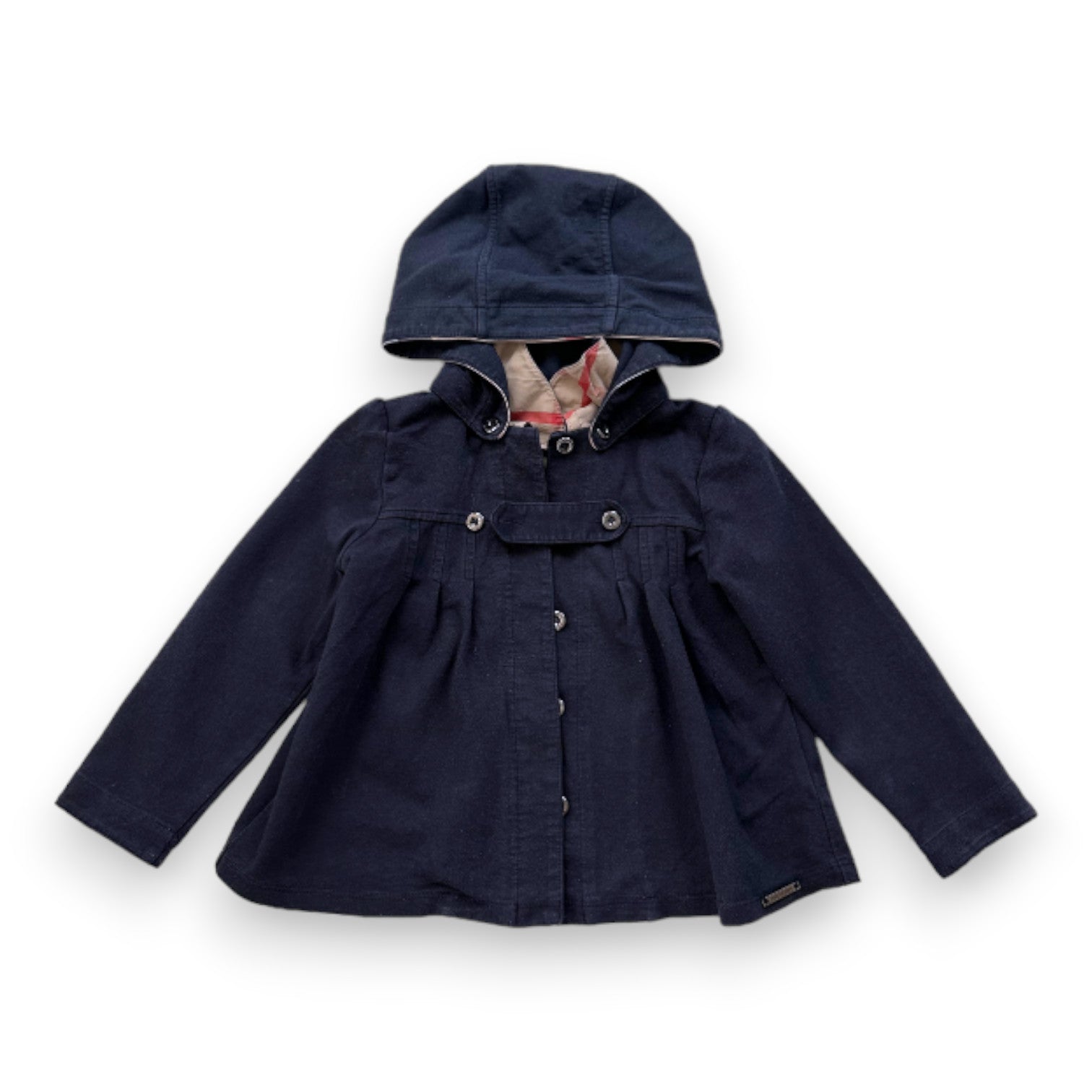 BURBERRY - Marineblaue Jacke im Trenchcoat-Stil - 3 Jahre