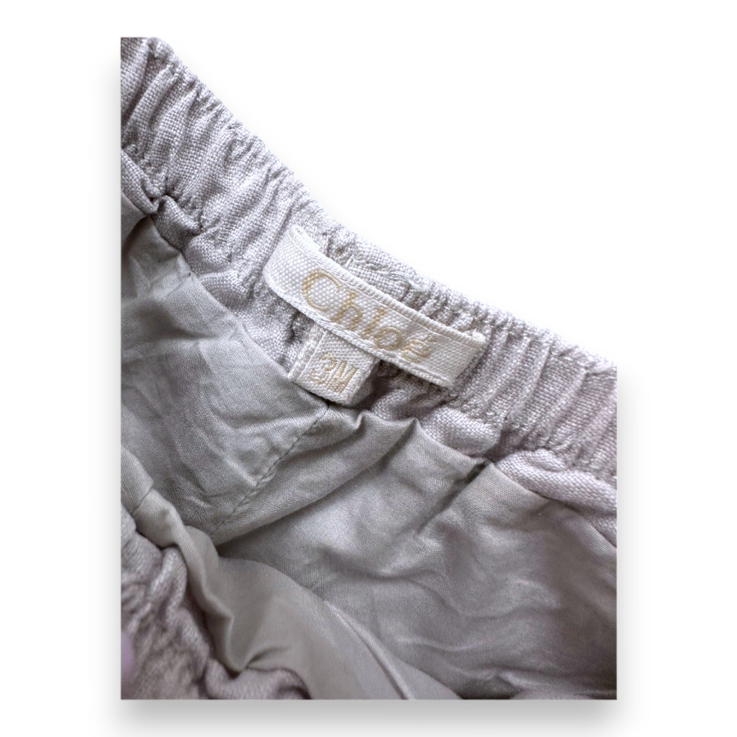 CHLOE - Leichte graue Hose - 3 Monate