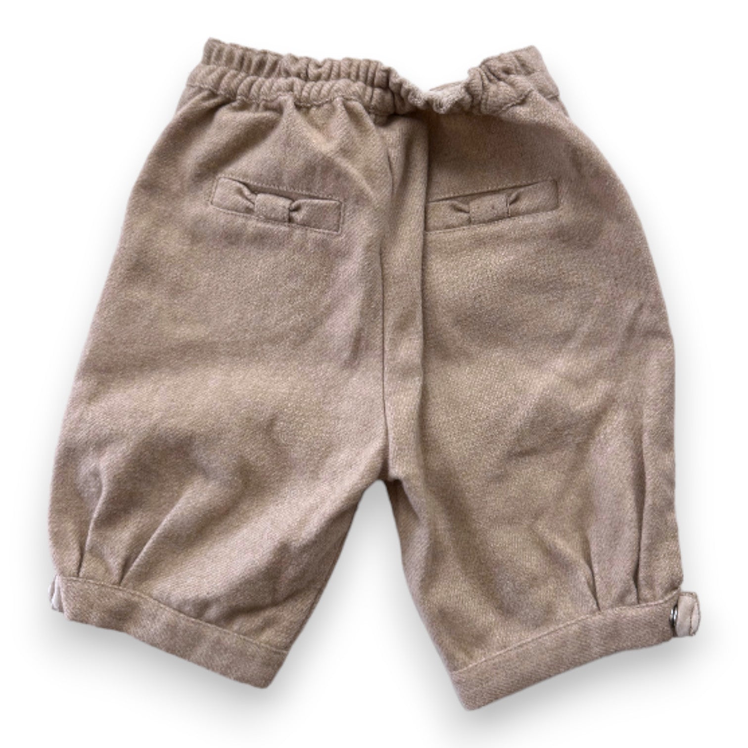 CYRILLUS - Pantalon beige large - 12 mois