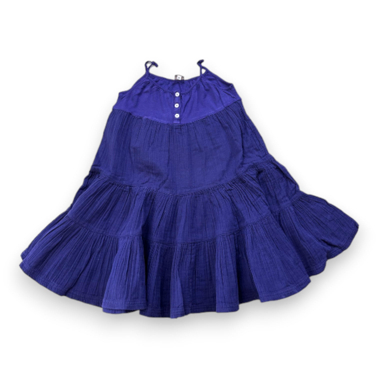 BONTON - Purple strappy dress - 6 years