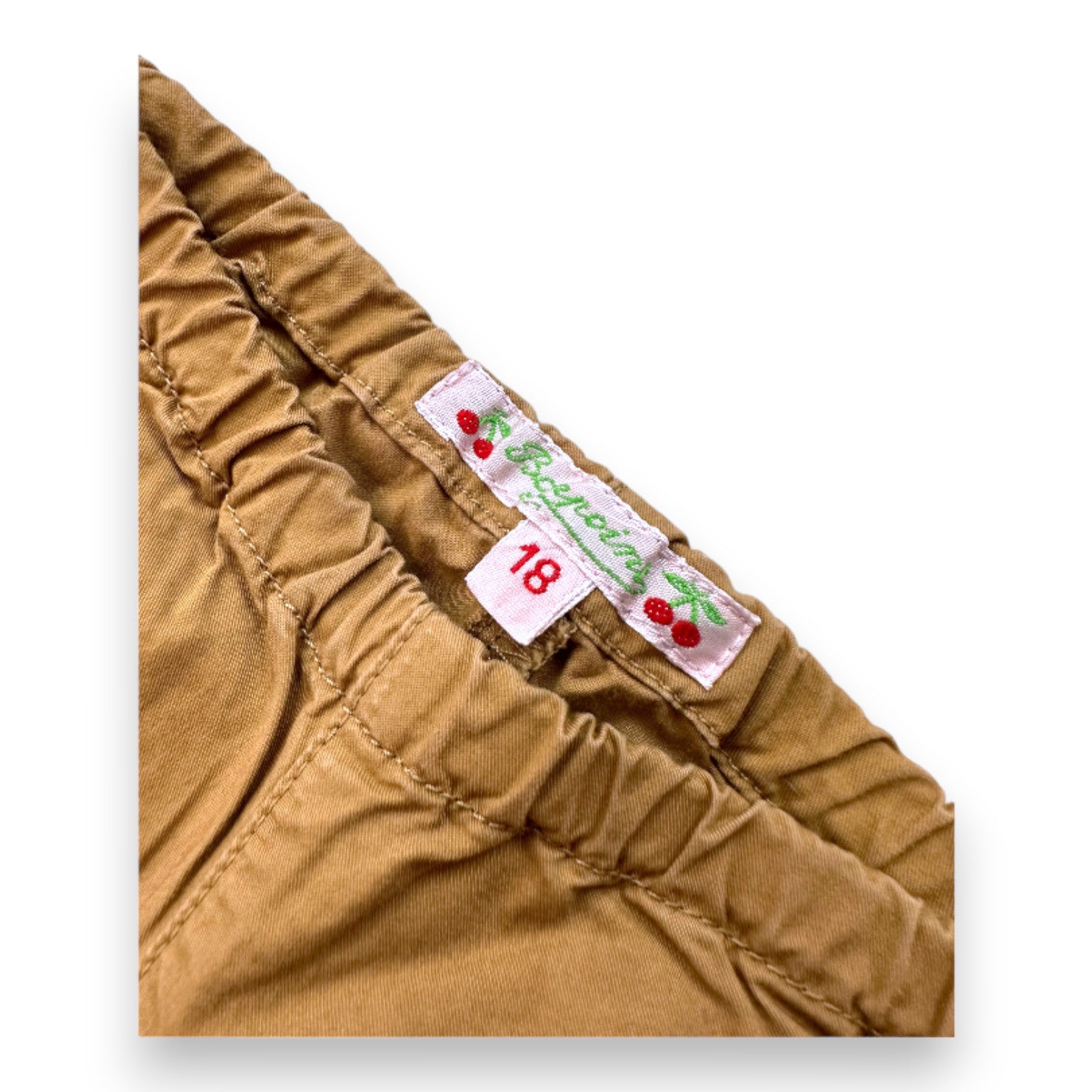 BONPOINT - Braune Shorts - 18 Monate