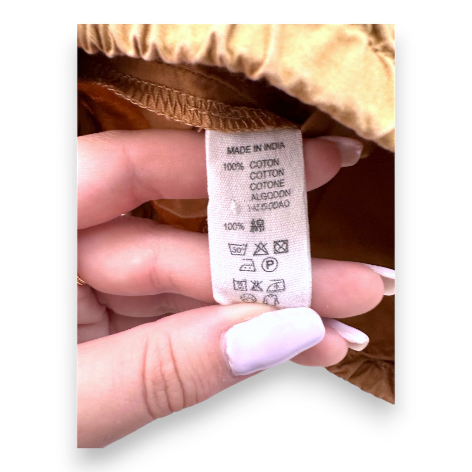 BONPOINT - Braune Shorts - 18 Monate