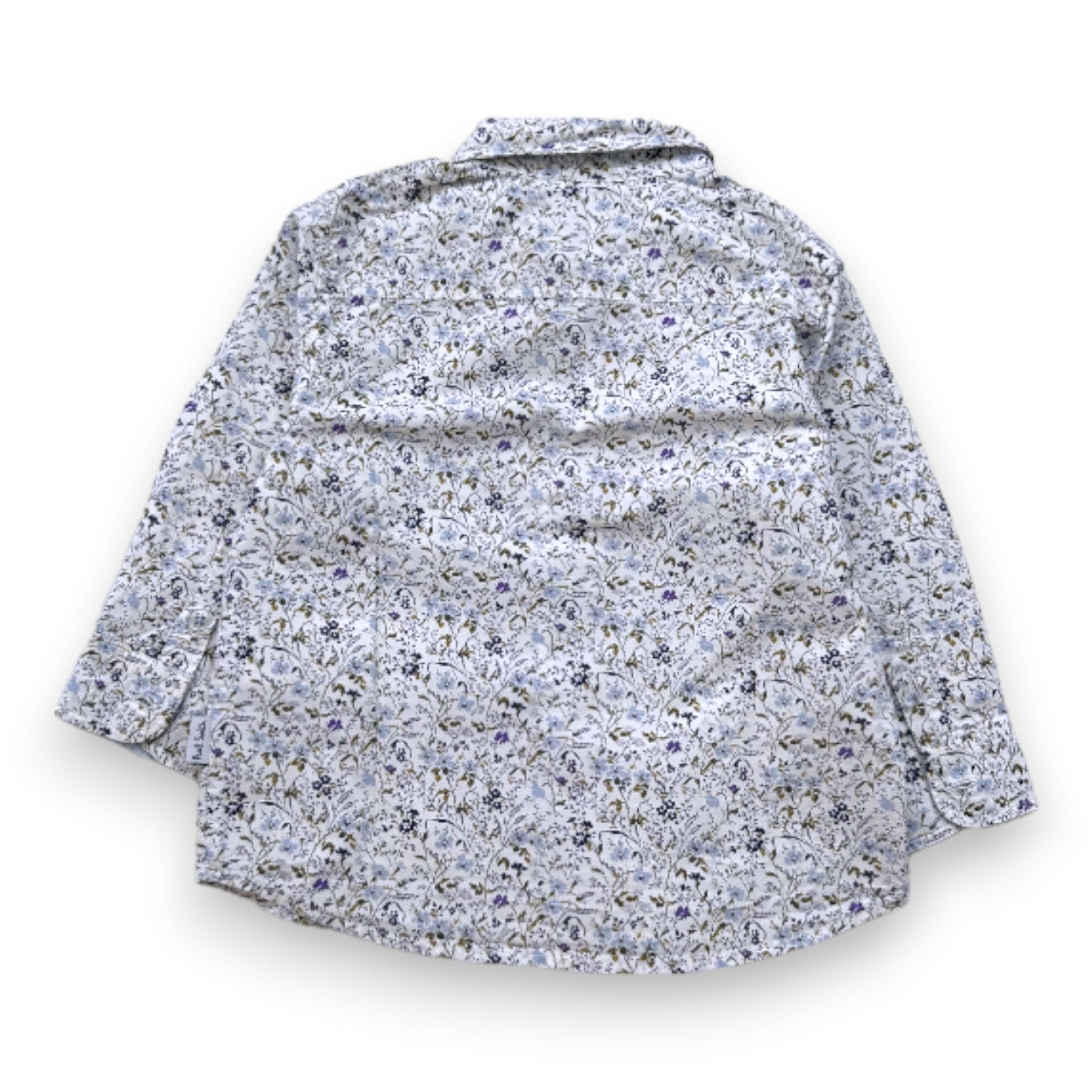 PAUL SMITH - Chemise blanche à fleurs - 18 mois