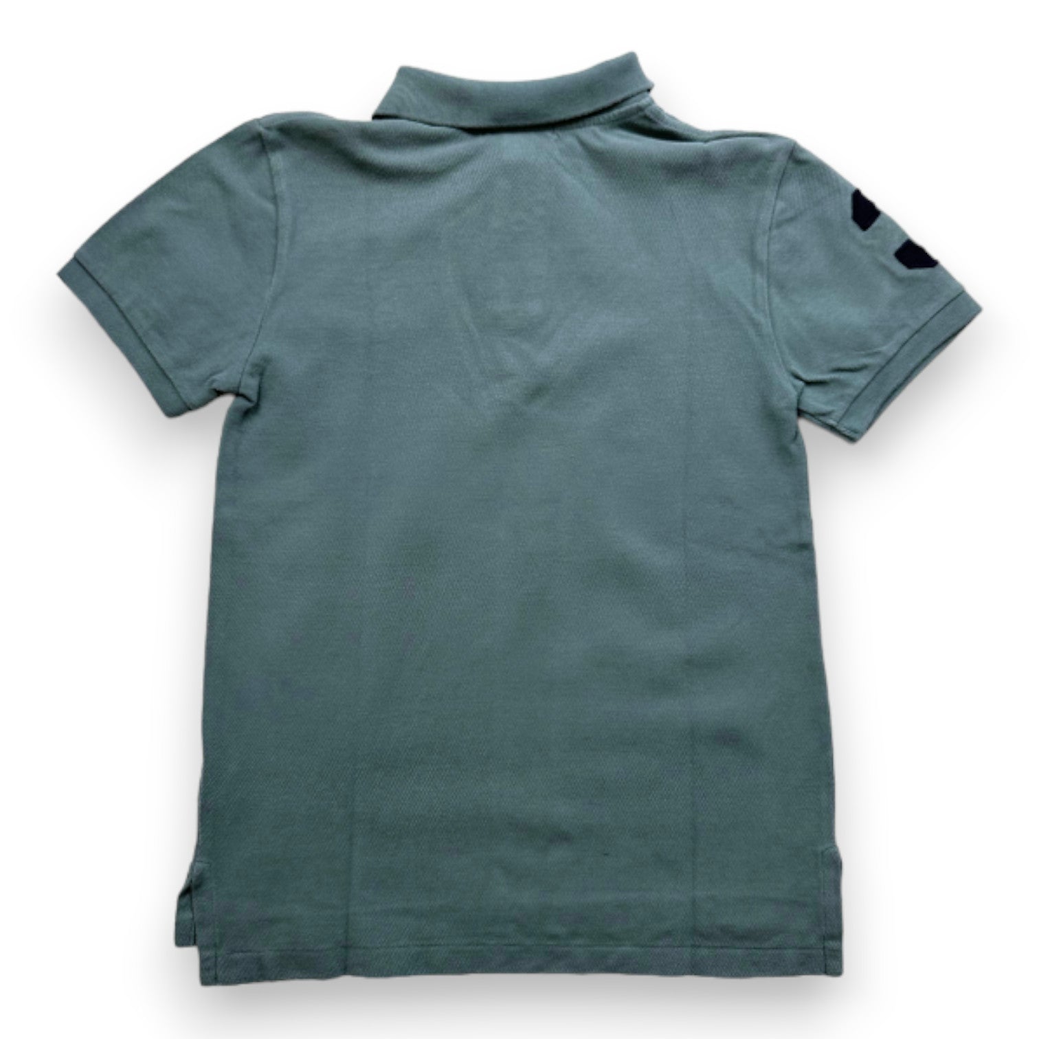 RALPH LAUREN - Grünes Kurzarm-Poloshirt - 10 Jahre