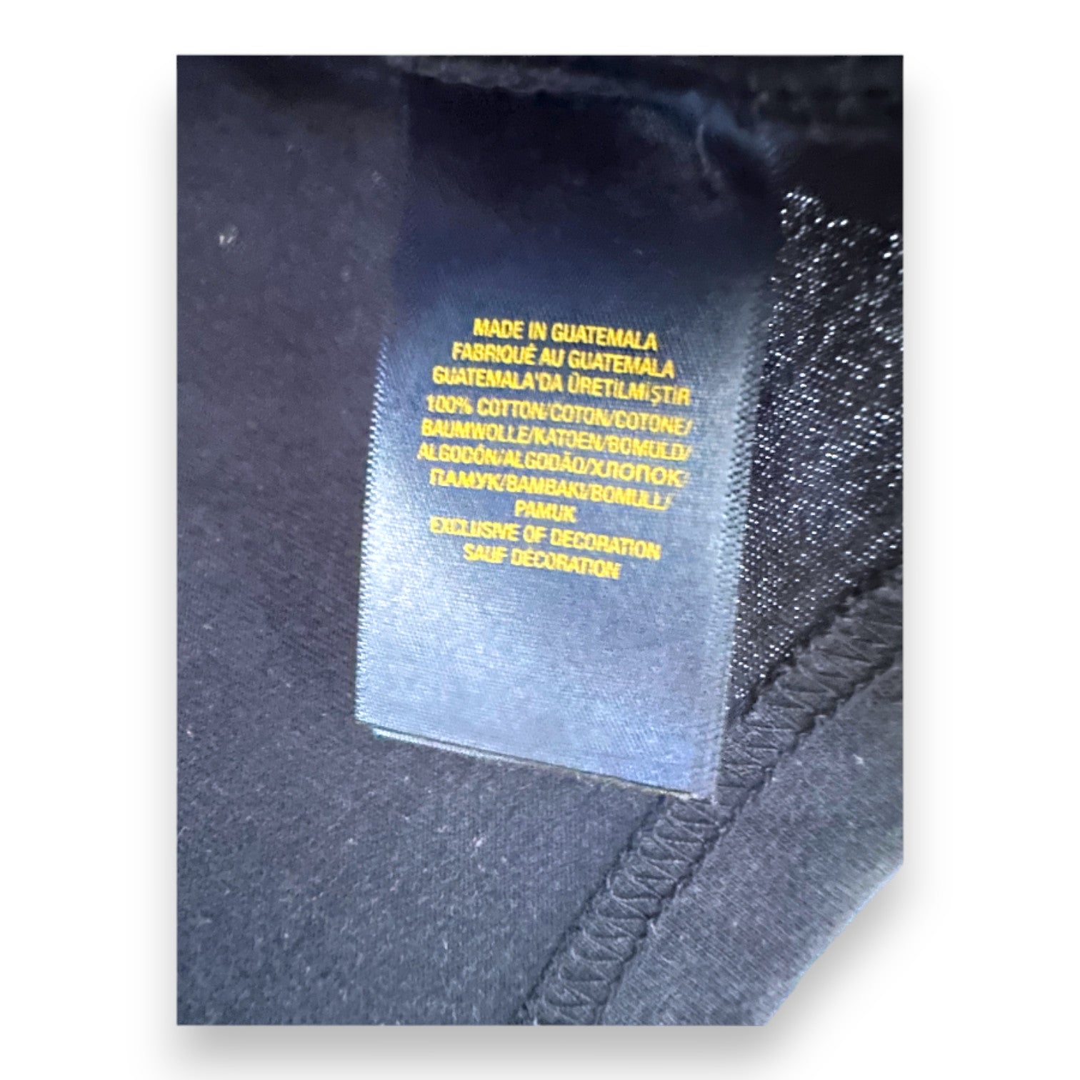 RALPH LAUREN - Navy blue short-sleeved T-shirt - 10 years