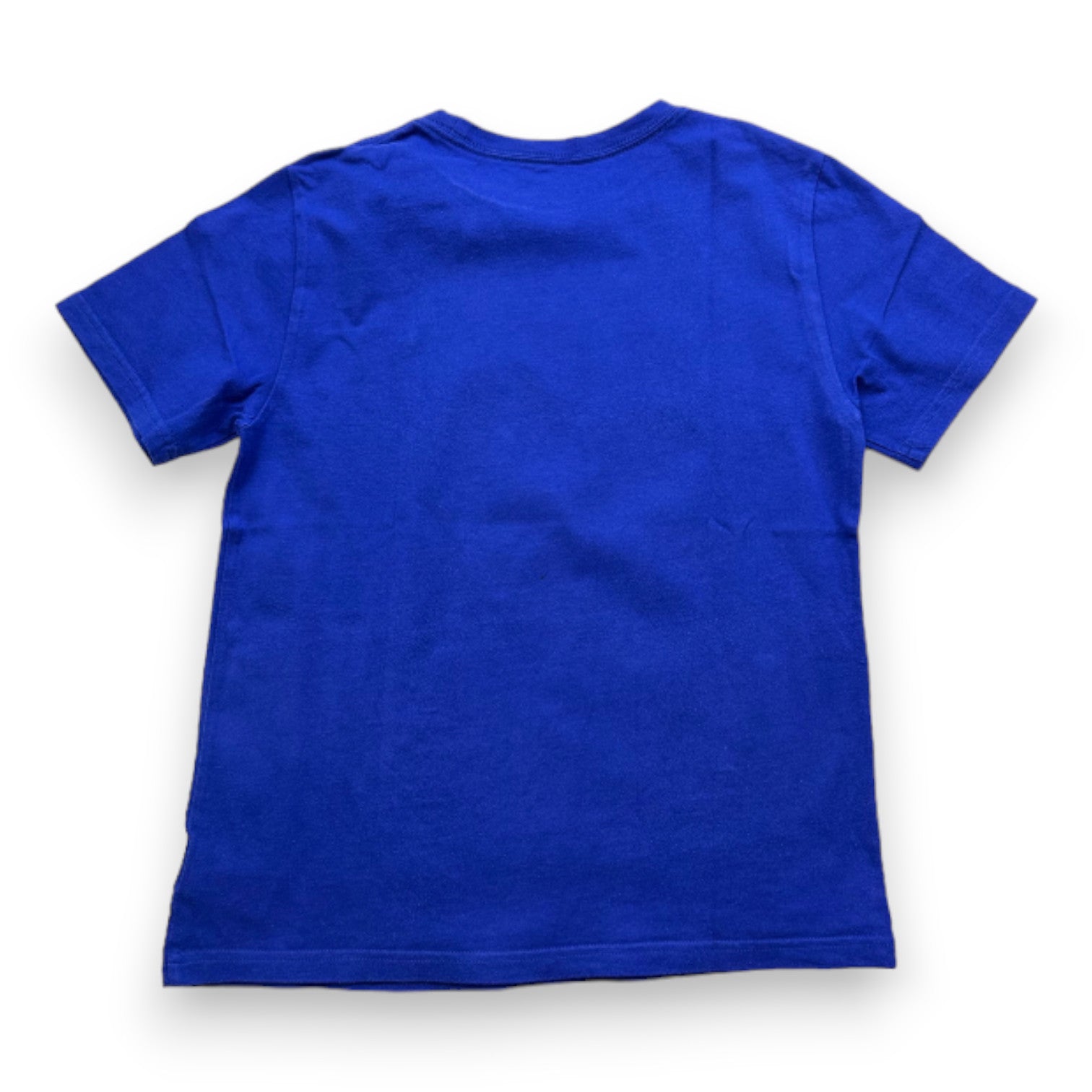 RALPH LAUREN - Blaues Kurzarm-T-Shirt - 10 Jahre
