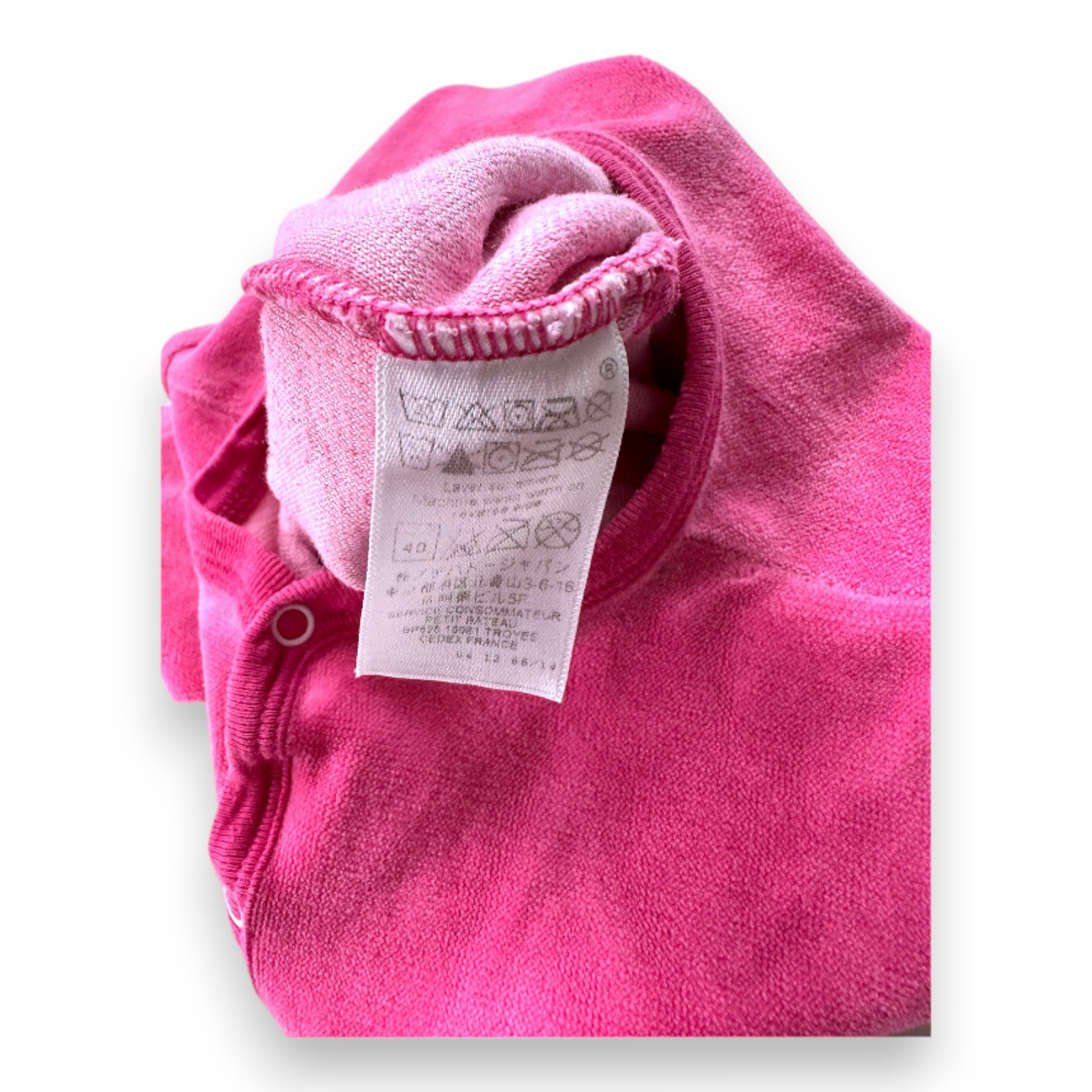 LITTLE BOAT - Rosa Pyjama - 12 Monate