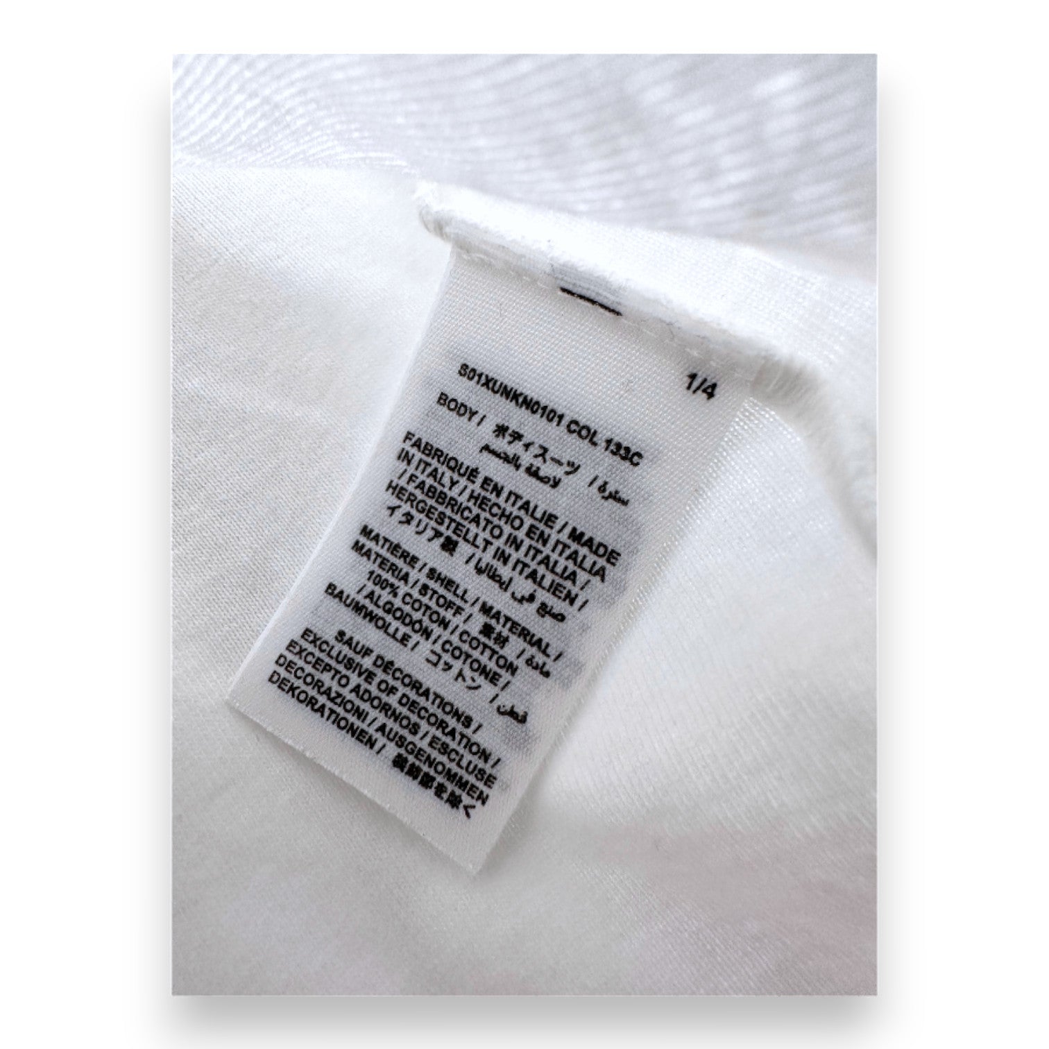 BONPOINT - White bodysuit with embroidered collar - 3 months