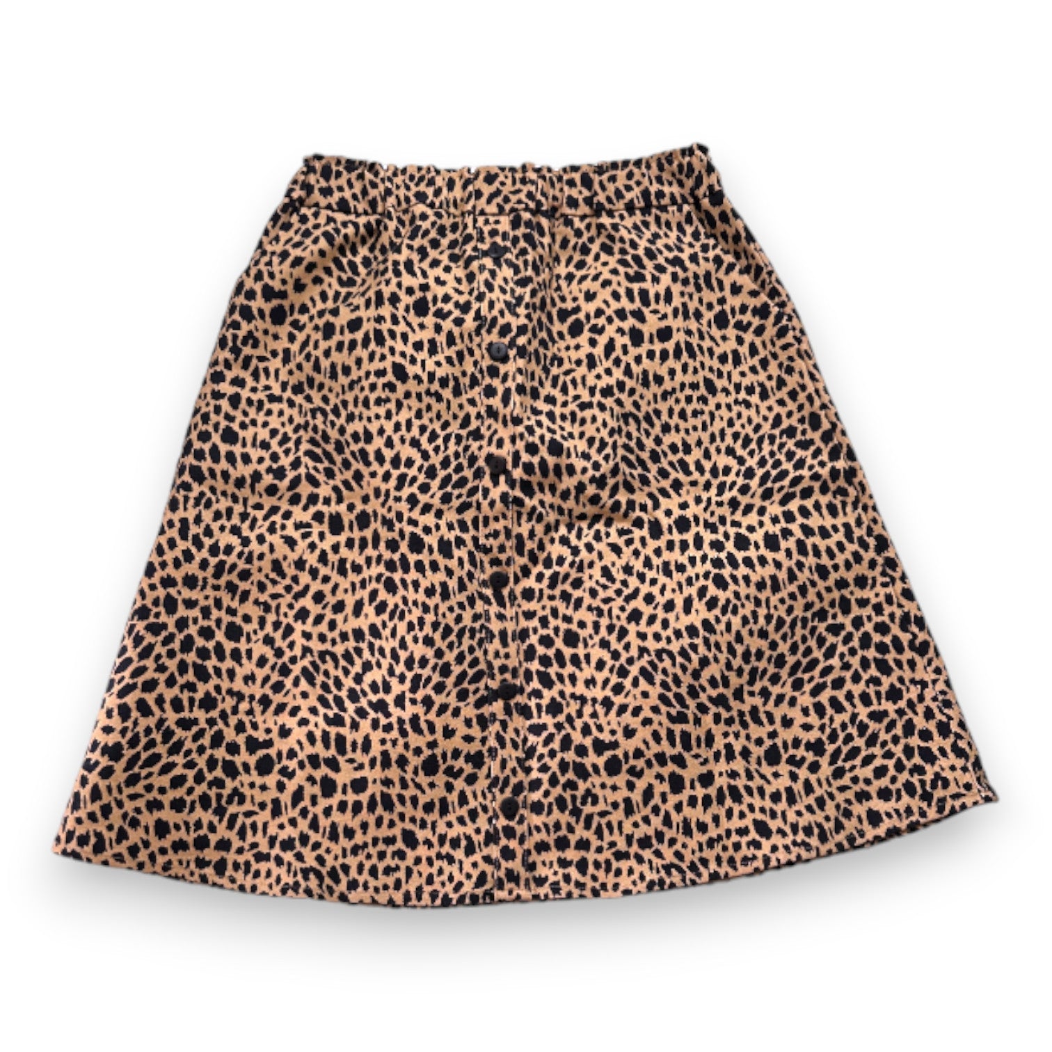 FRANGIN FRANGINE - Jupe léopard noir et marron - 10 ans
