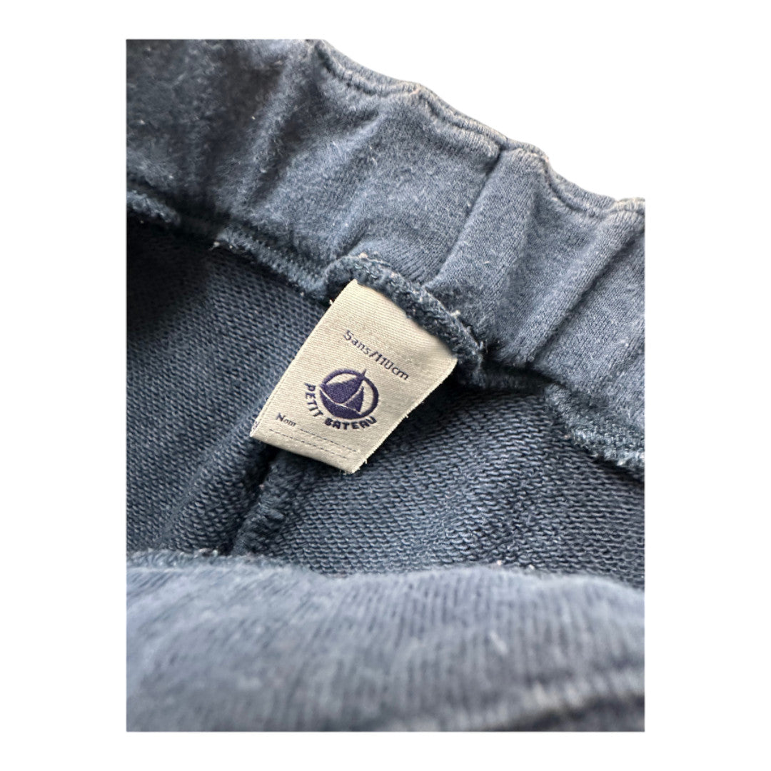 PETIT BATEAU - Navy blue pants - 5 years