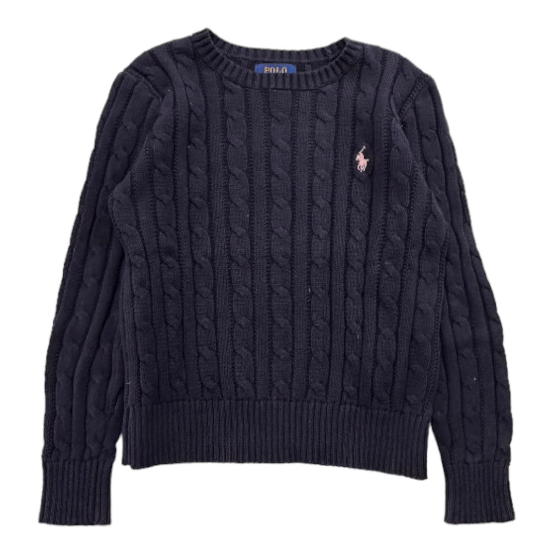 RALPH LAUREN - Navy blue sweater - 7 years