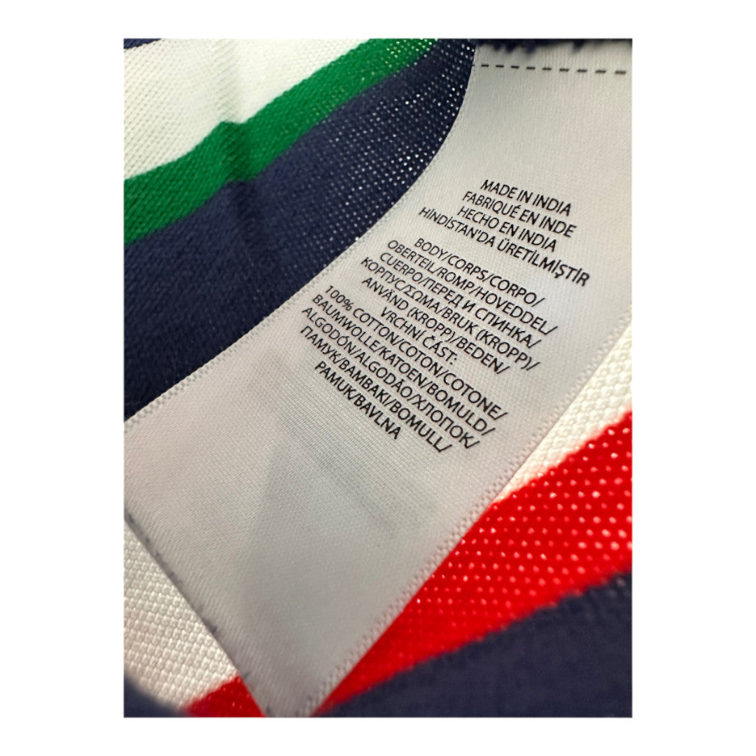 RALPH LAUREN - Mehrfarbiger gestreifter Overall - 18 Monate