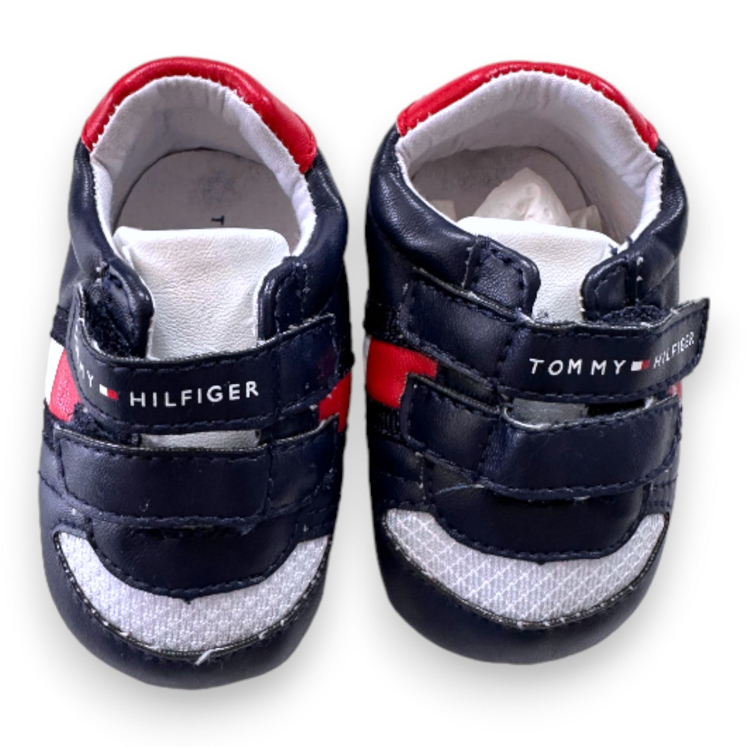TOMMY HILFIGER - Baskets bleus et rouges - 16
