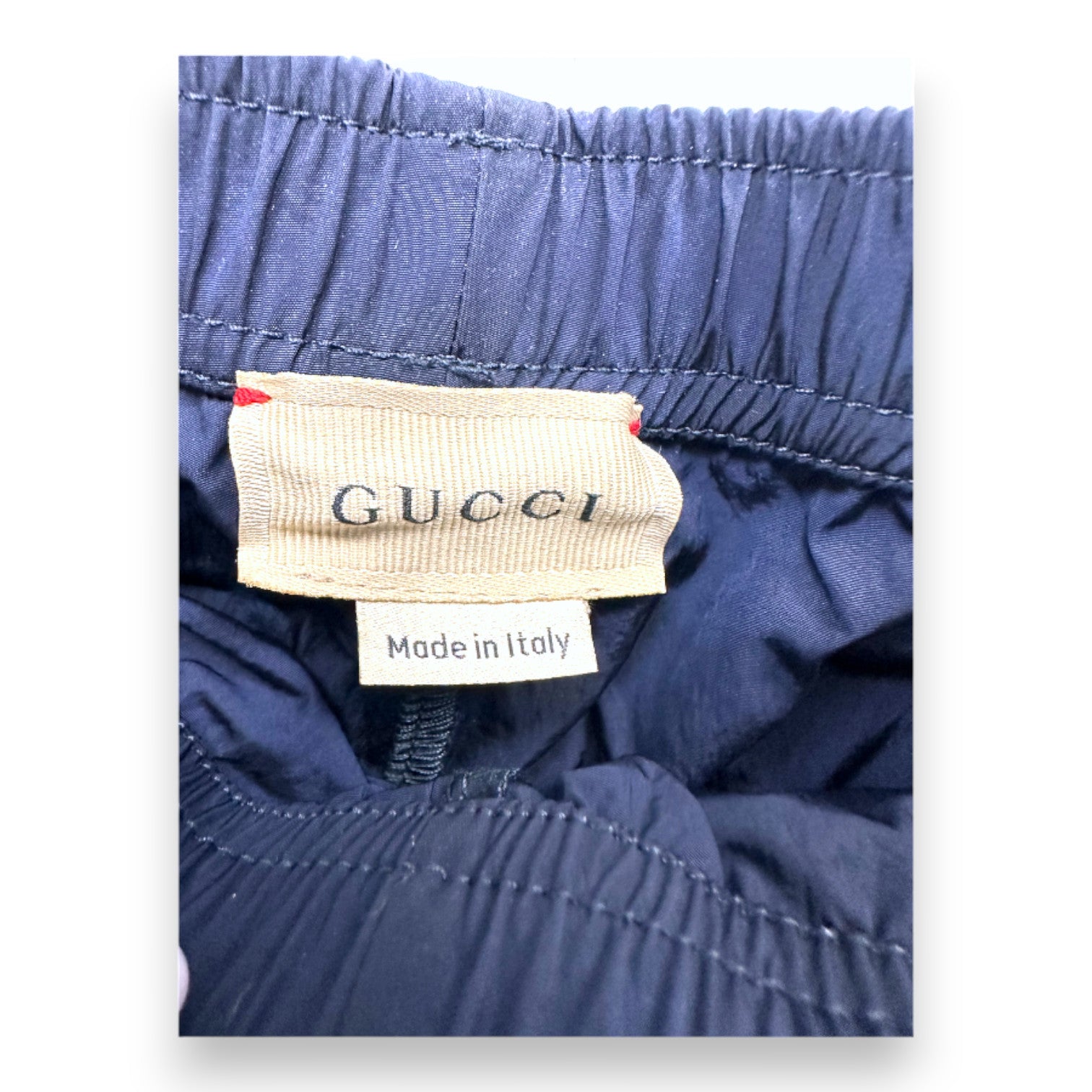GUCCI - Blue and red jogging pants - 3 years