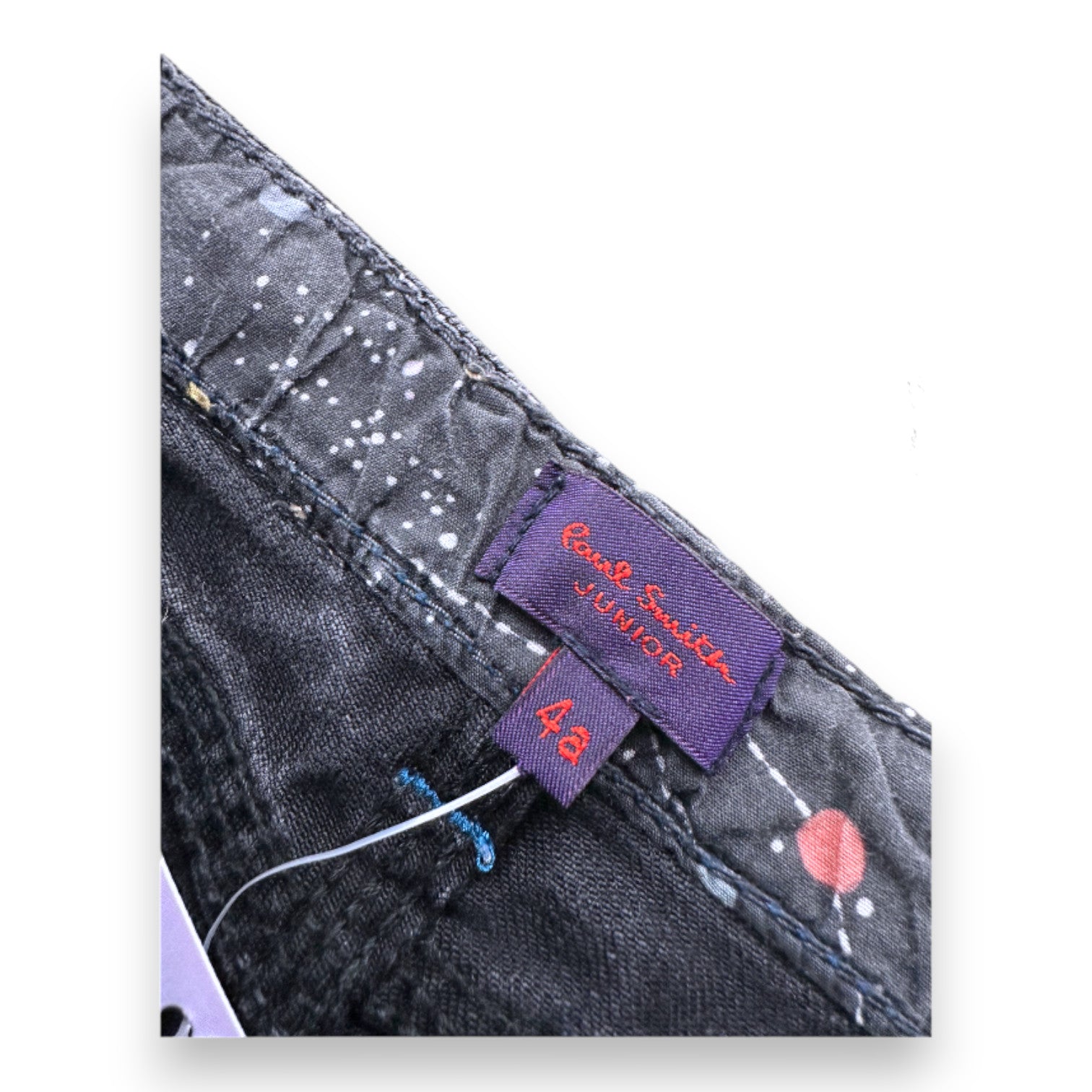 PAUL SMITH - Jean noir droit - 4 ans