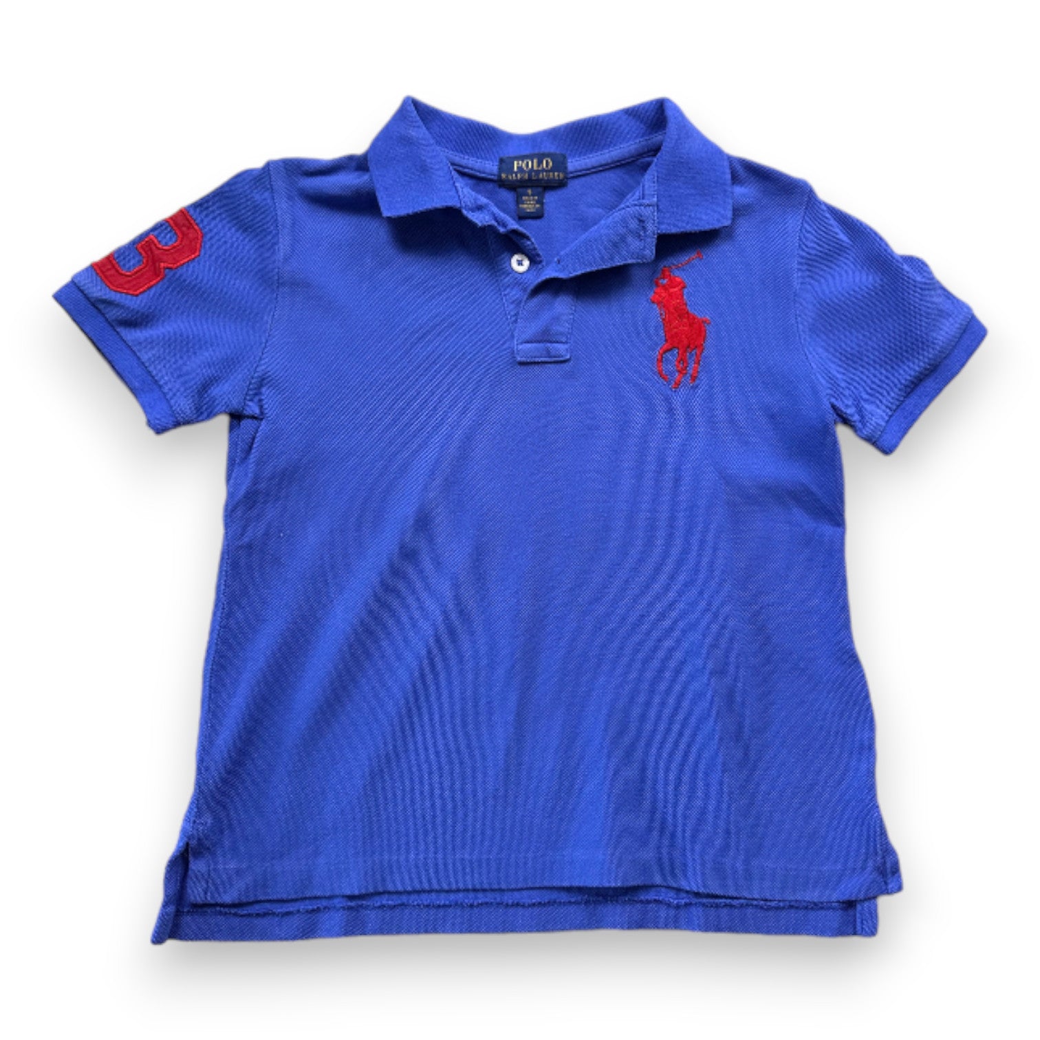 Ralph Lauren - Blue Short Sleeve Polo Shirt - 5 Years