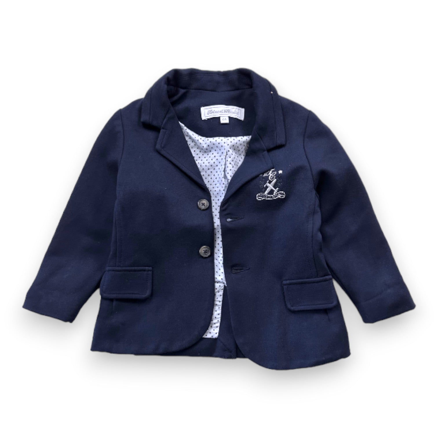 TARTINE & CHOCOLAT - Navy blue blazer jacket - 2 years