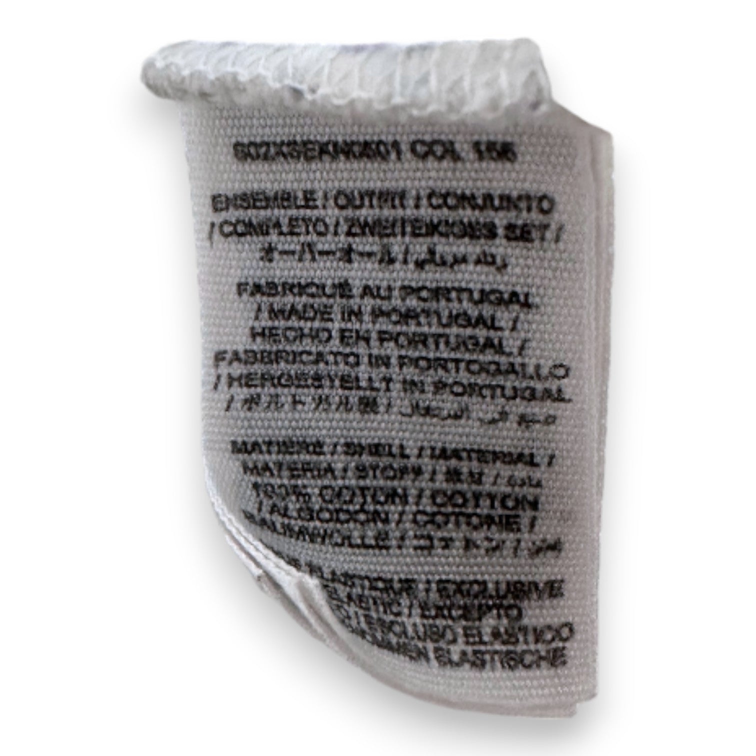 BONPOINT - Weißes T-Shirt mit lila Blumen - 3 Jahre