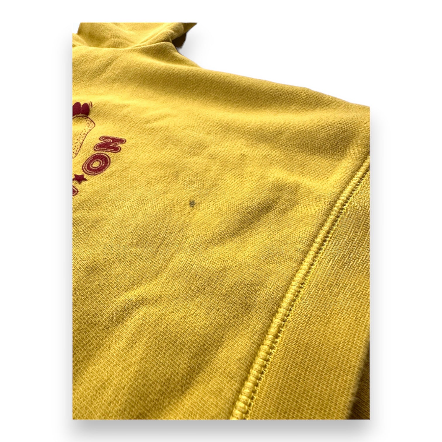BONTON - Sweat jaune avec imprimé - 3 ans