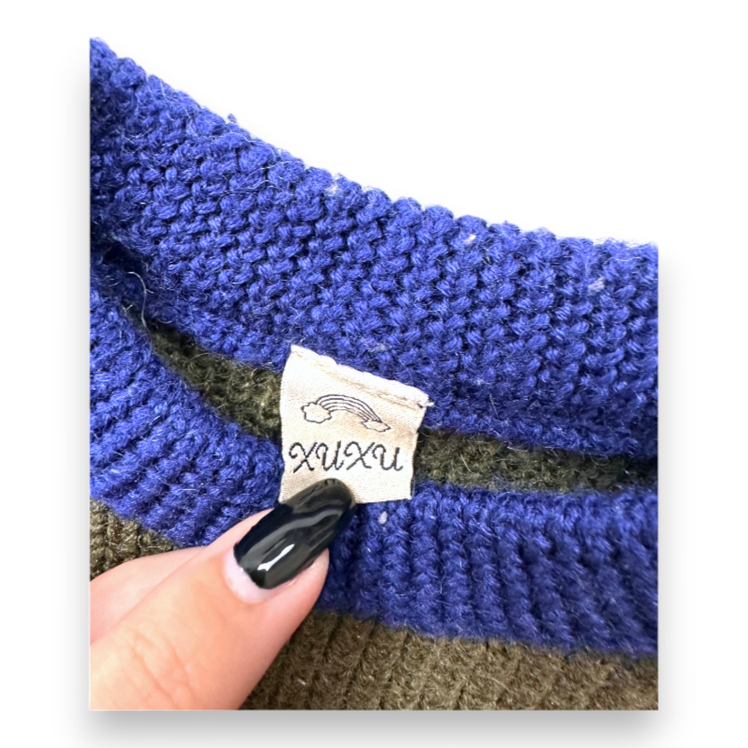 XUXU - Khaki wool sweater - 18 months