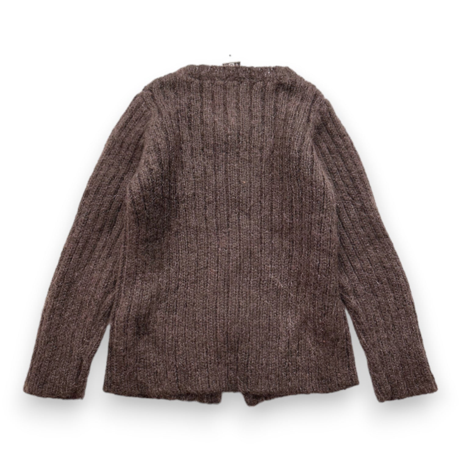 BONTON - cardigan marron en mohair - 4 ans