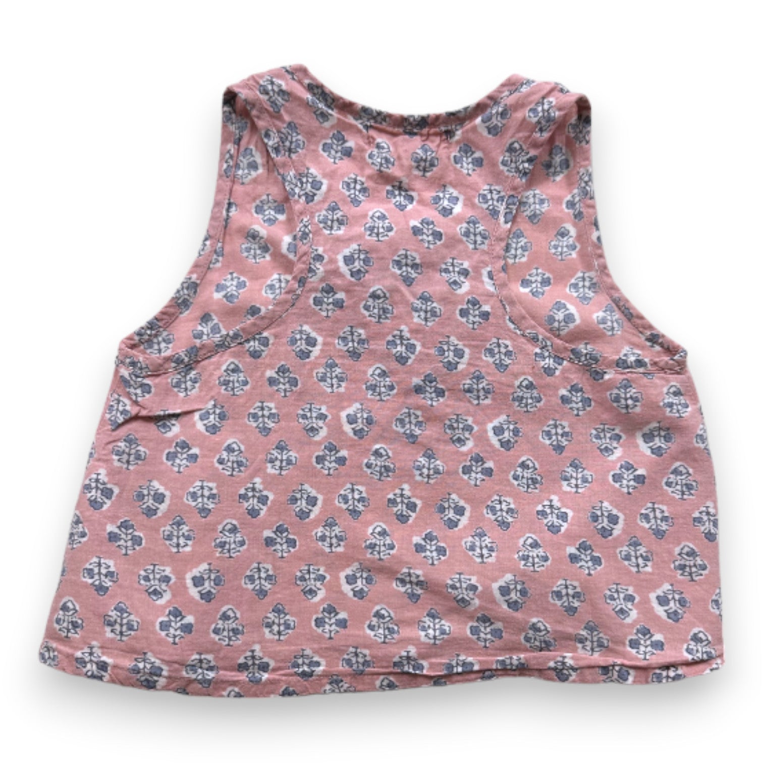 NICOLI - Débardeur rose avec imprimés roses - 2 ans