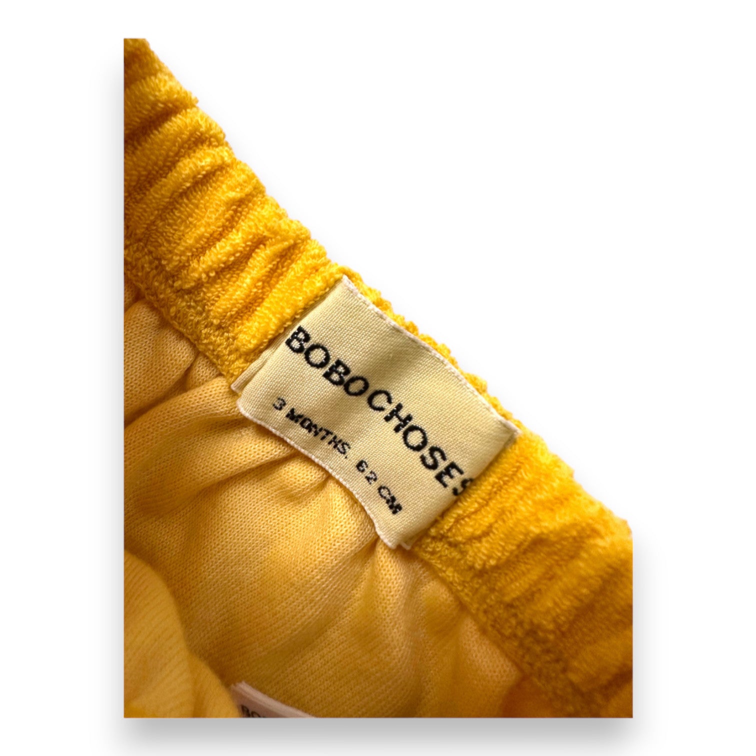 BOBO CHOSES - Yellow terrycloth bloomers - 3 months