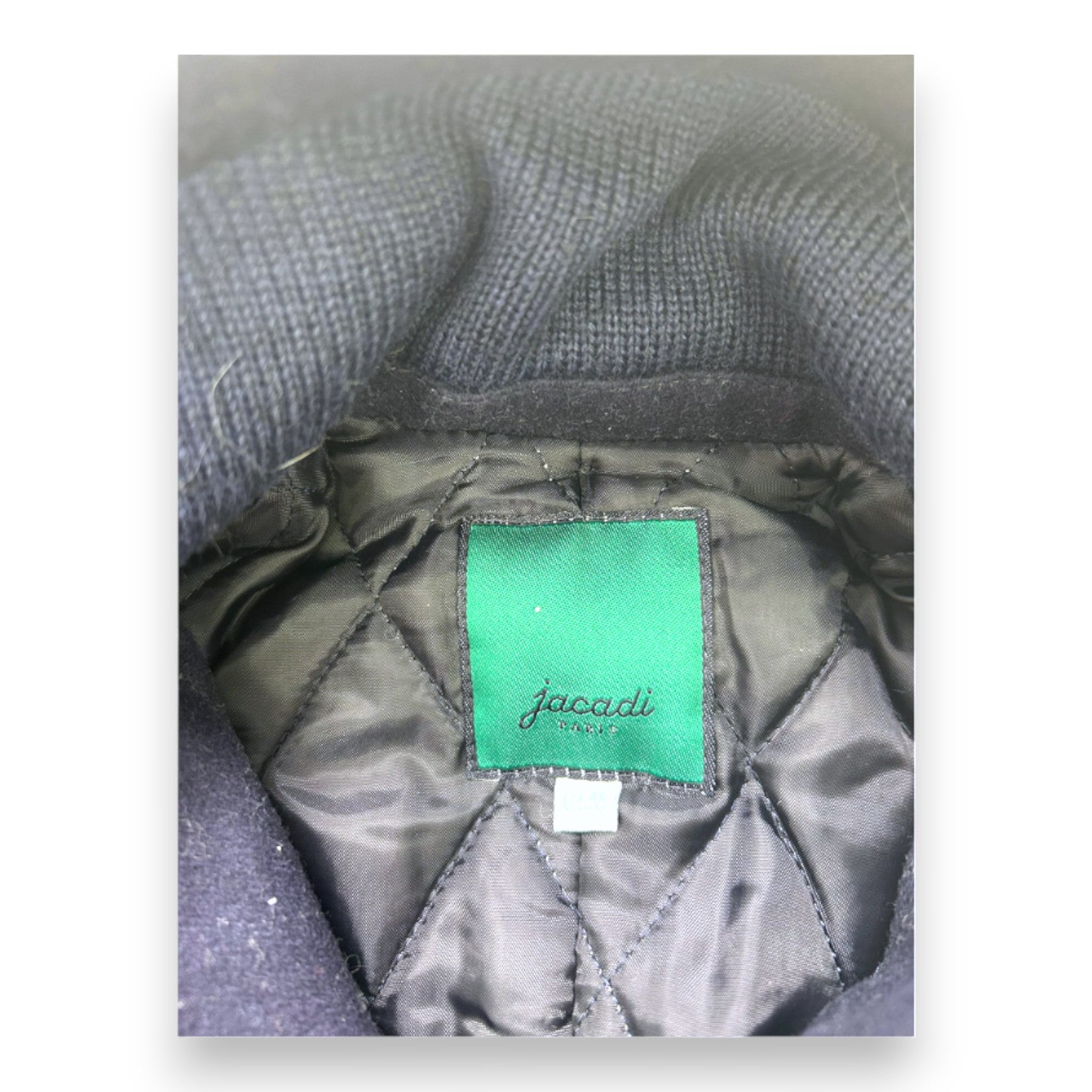 JACADI - Navy blue wool coat - 6 months