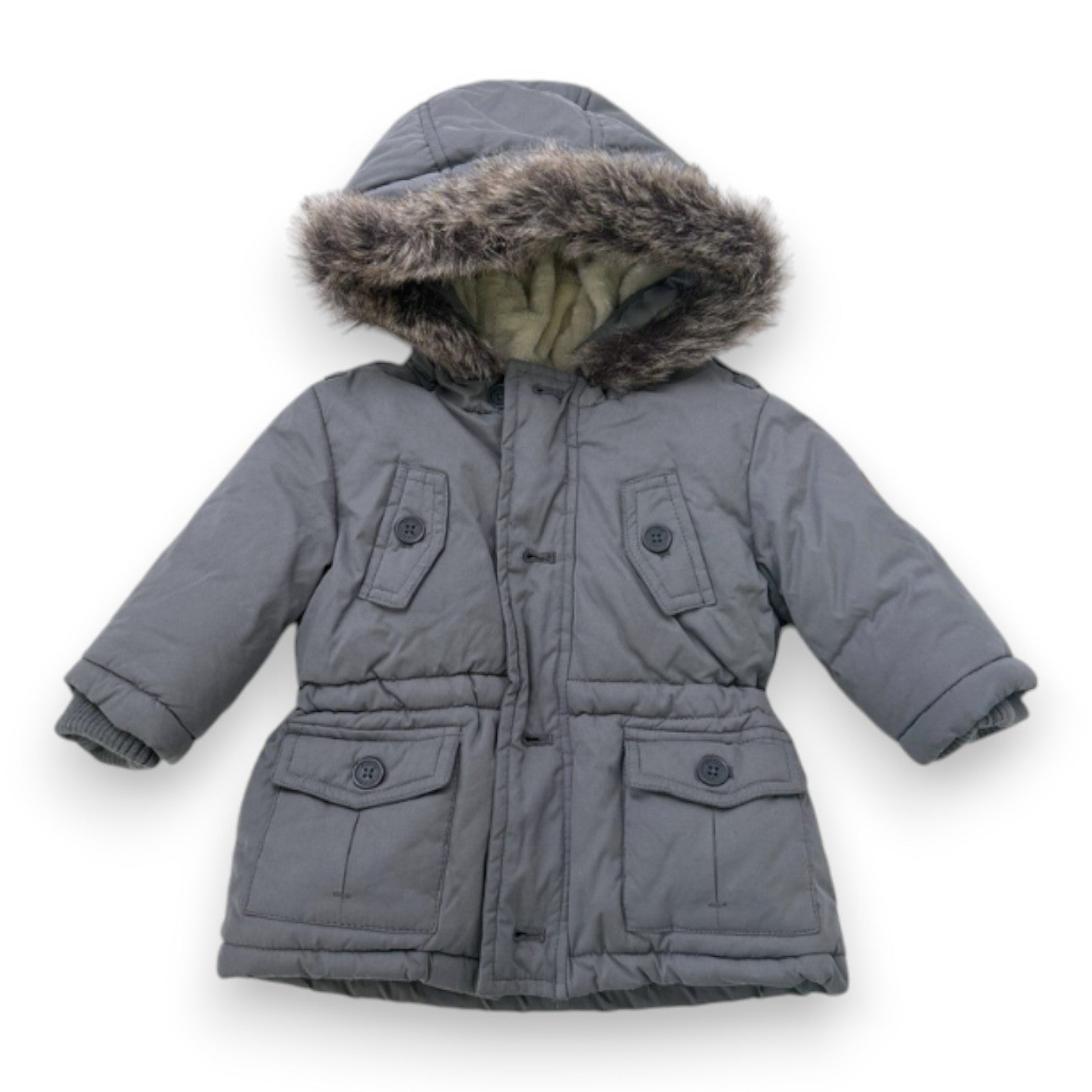 JACADI - Grey parka - 6 months