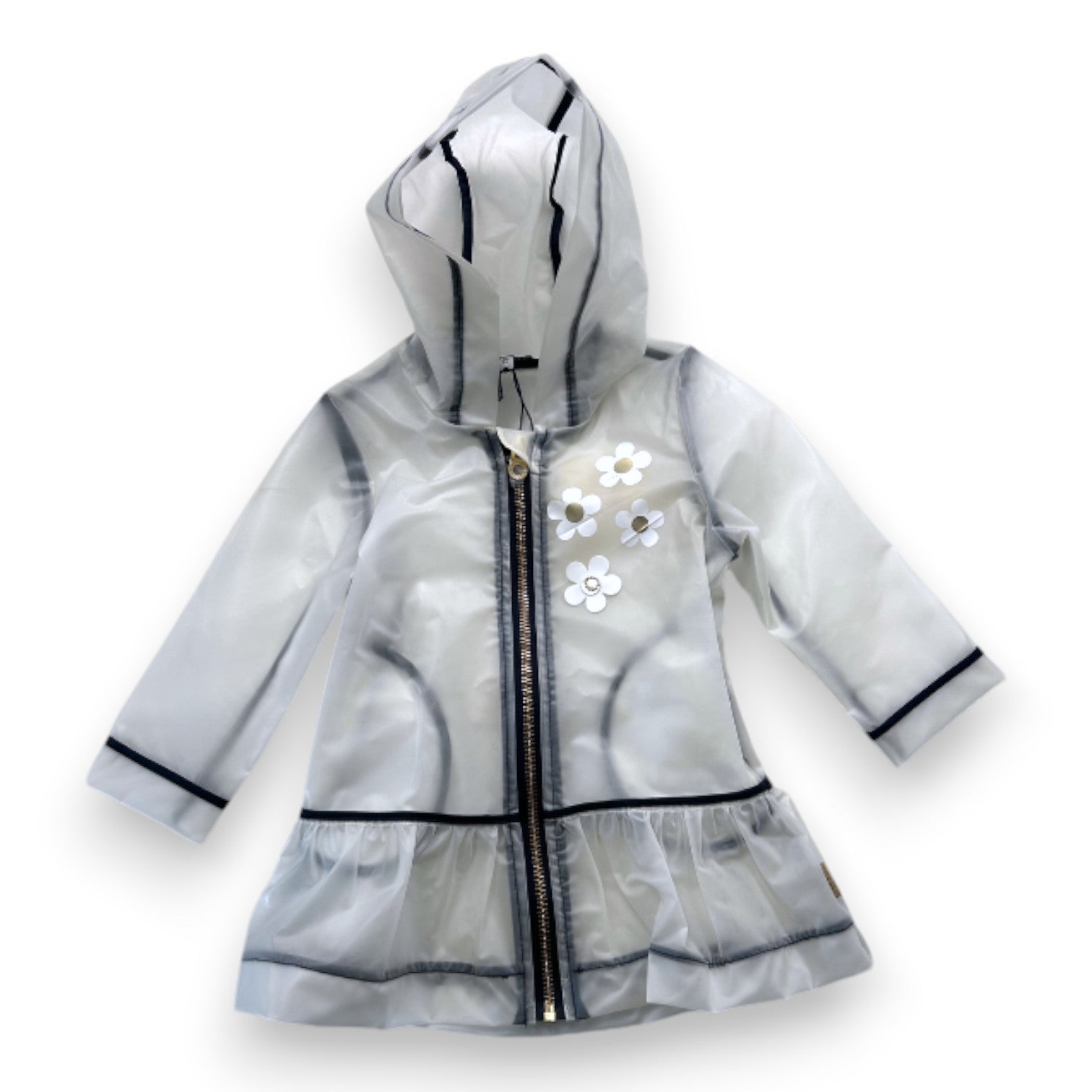 MARC JACOBS - New transparent floral raincoat - 12 months