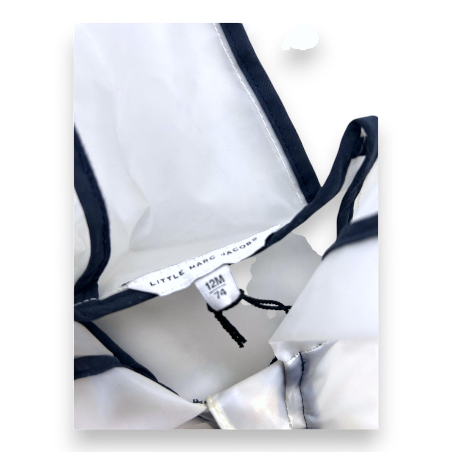 MARC JACOBS - New transparent floral raincoat - 12 months