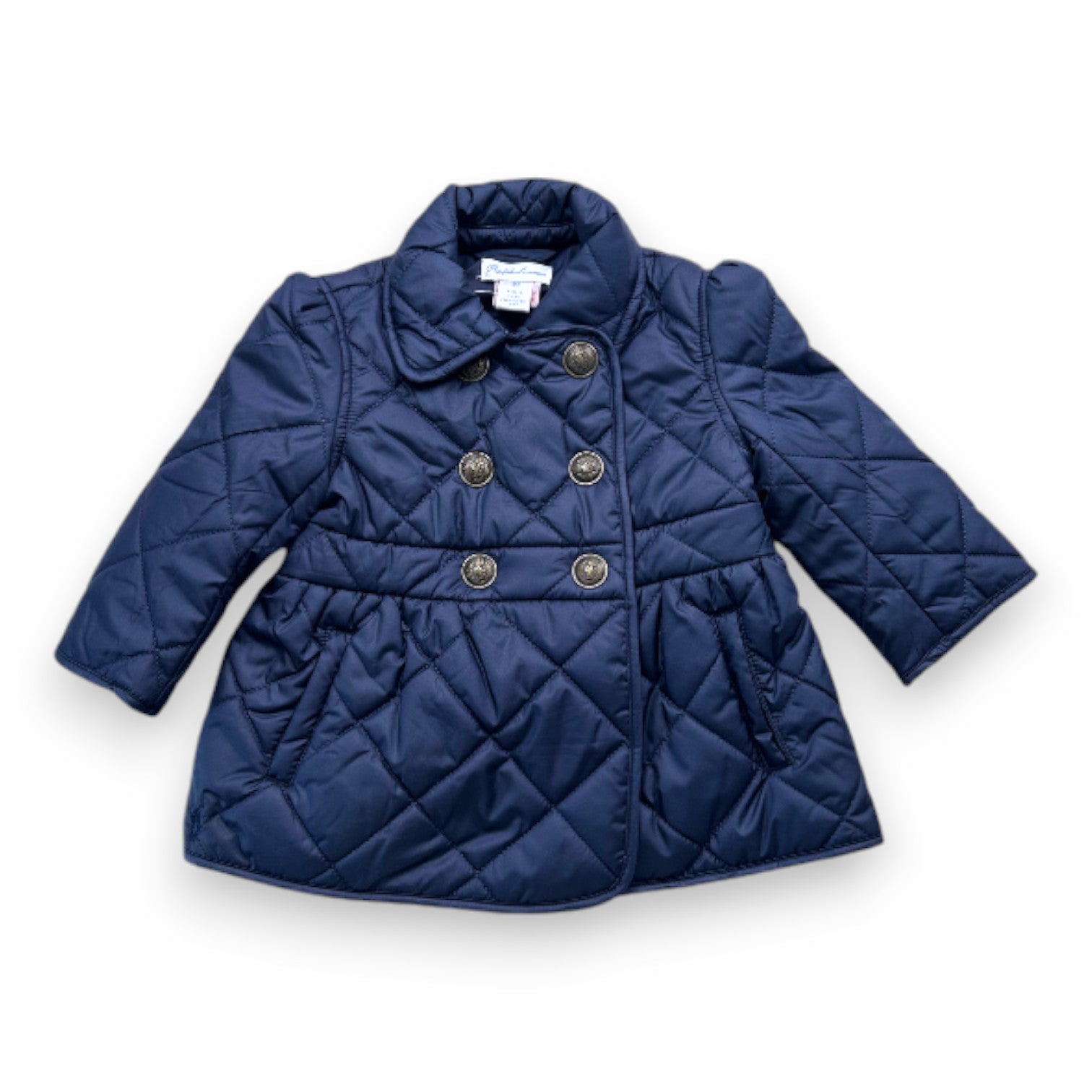 RALPH LAUREN - Navy blue down jacket - 9 months