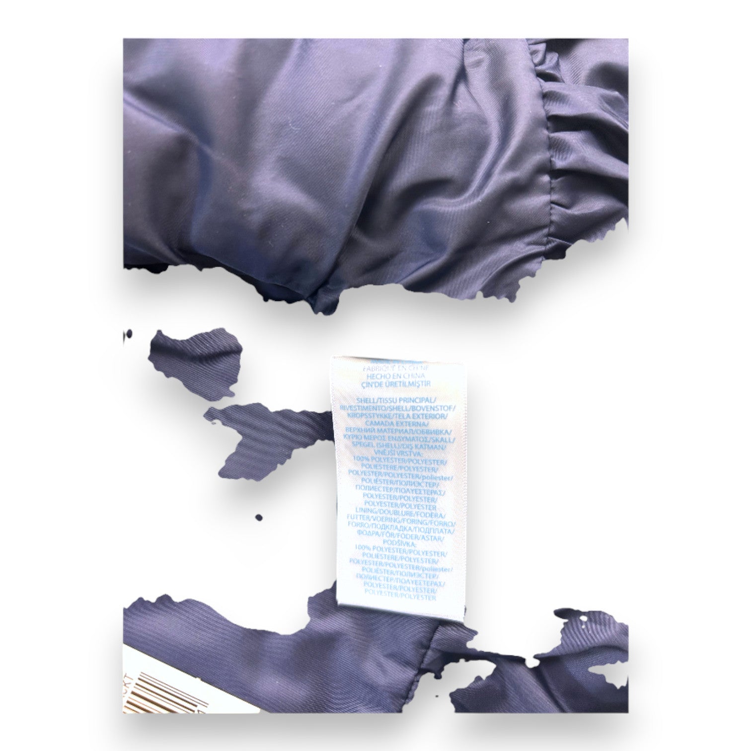 RALPH LAUREN - Marineblaue Daunenjacke - 9 Monate