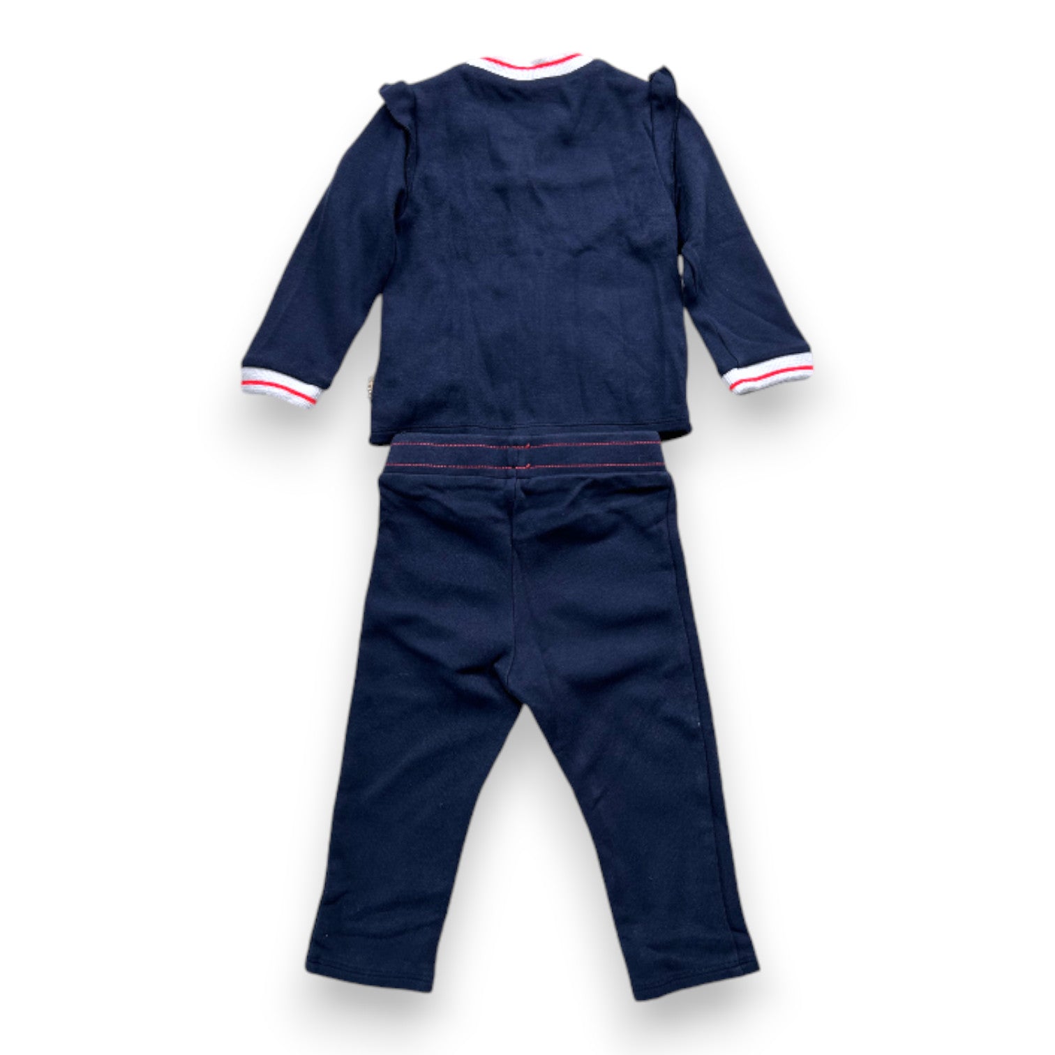LITTLE MARC JACOBS - Marineblaues Joggingset - 12 Monate