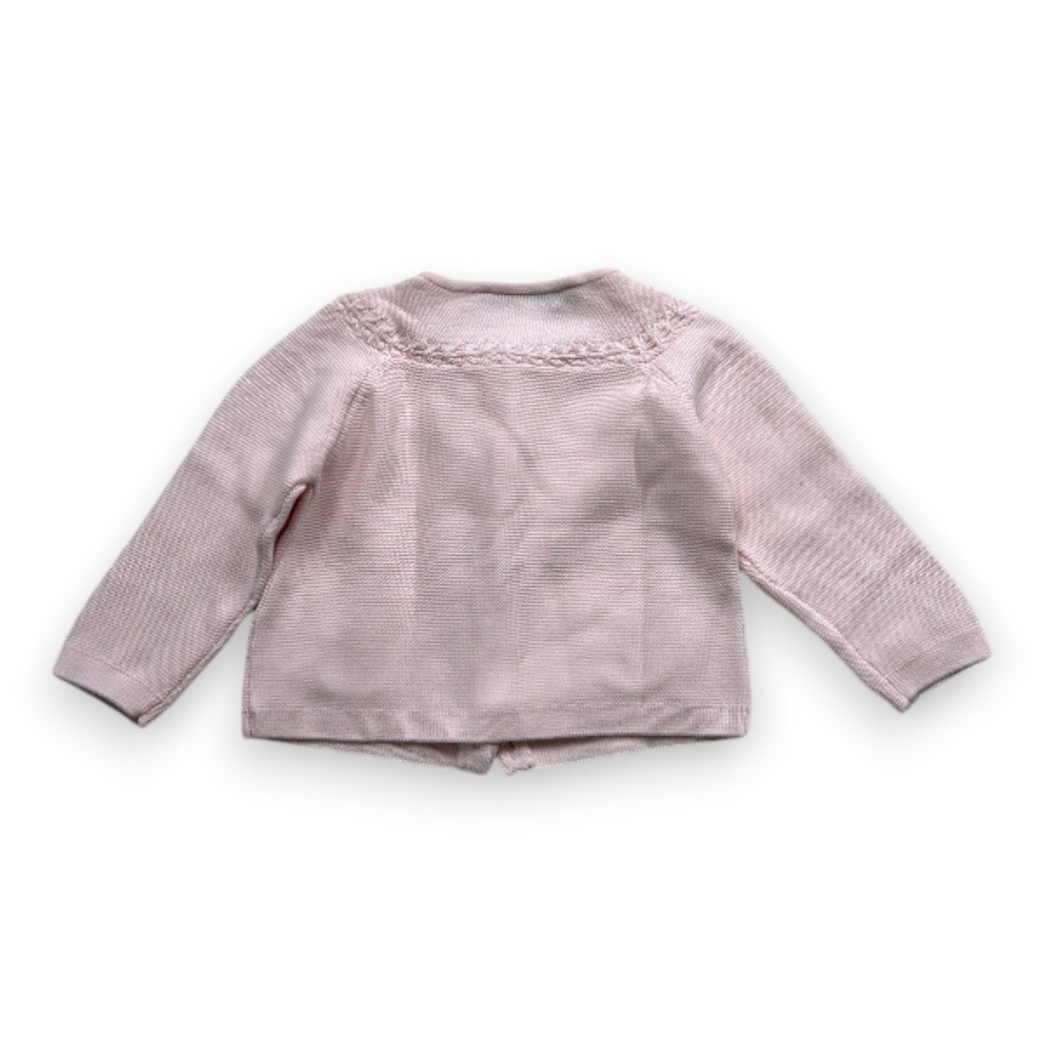 TARTINE & CHOCOLAT - pink cardigan - 6 months