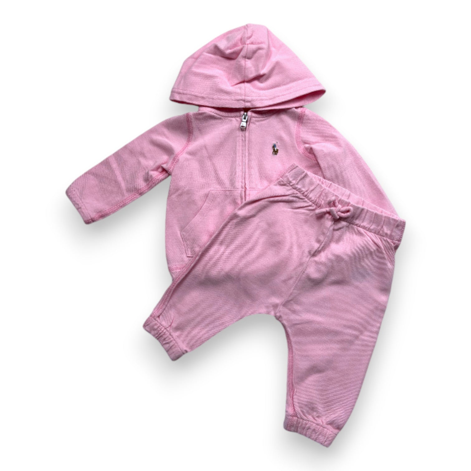 RALPH LAUREN - Pink jogging set - 6 months