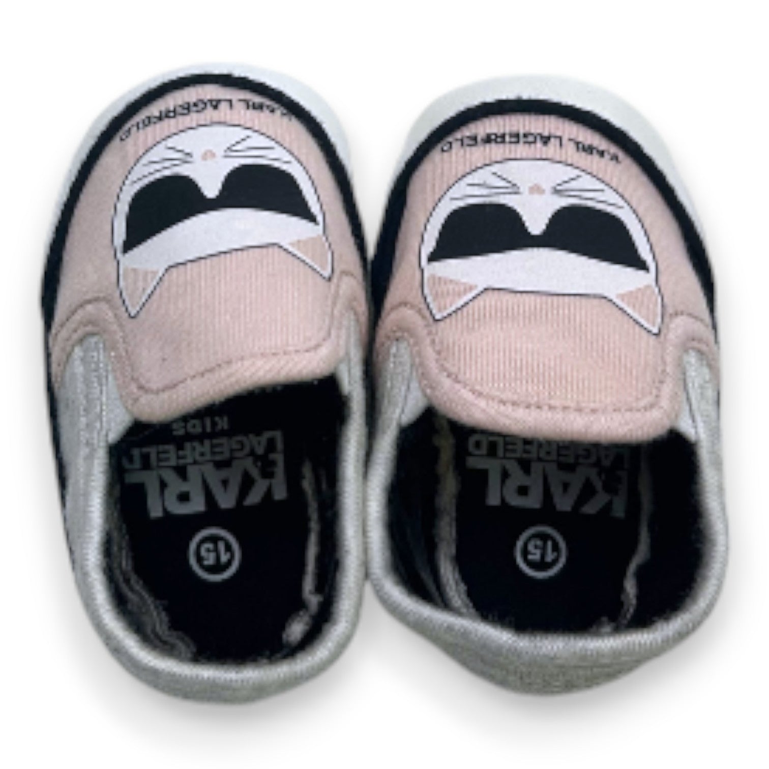 KARL LAGERFELD - Rosa-weiße Hausschuhe - 15