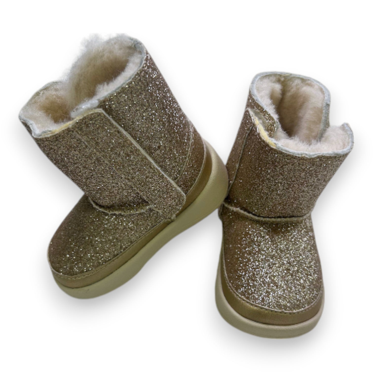 UGG - Bottines roses à paillettes - 18