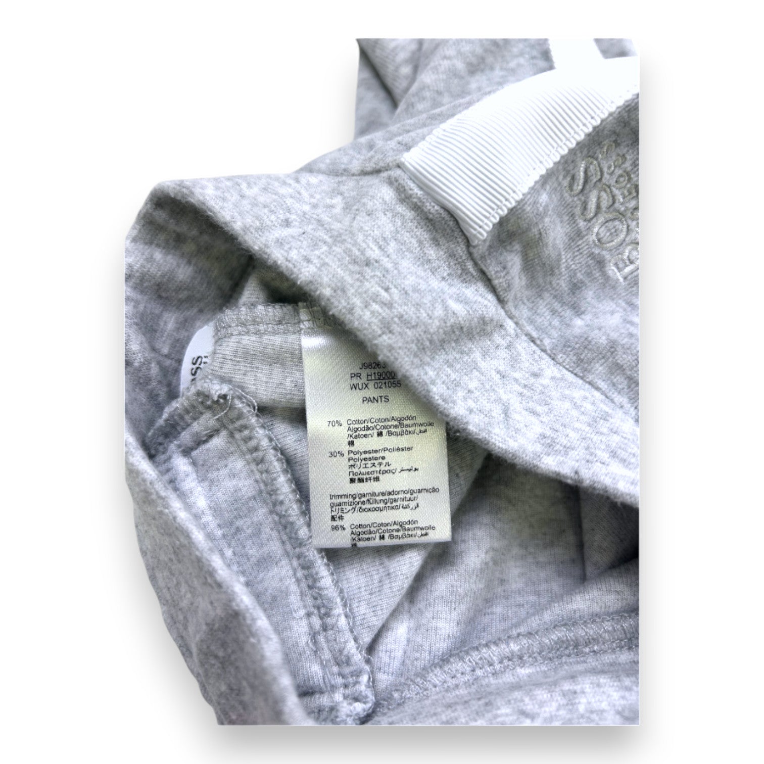 HUGO BOSS - Graue Jogginghose - 6 Monate