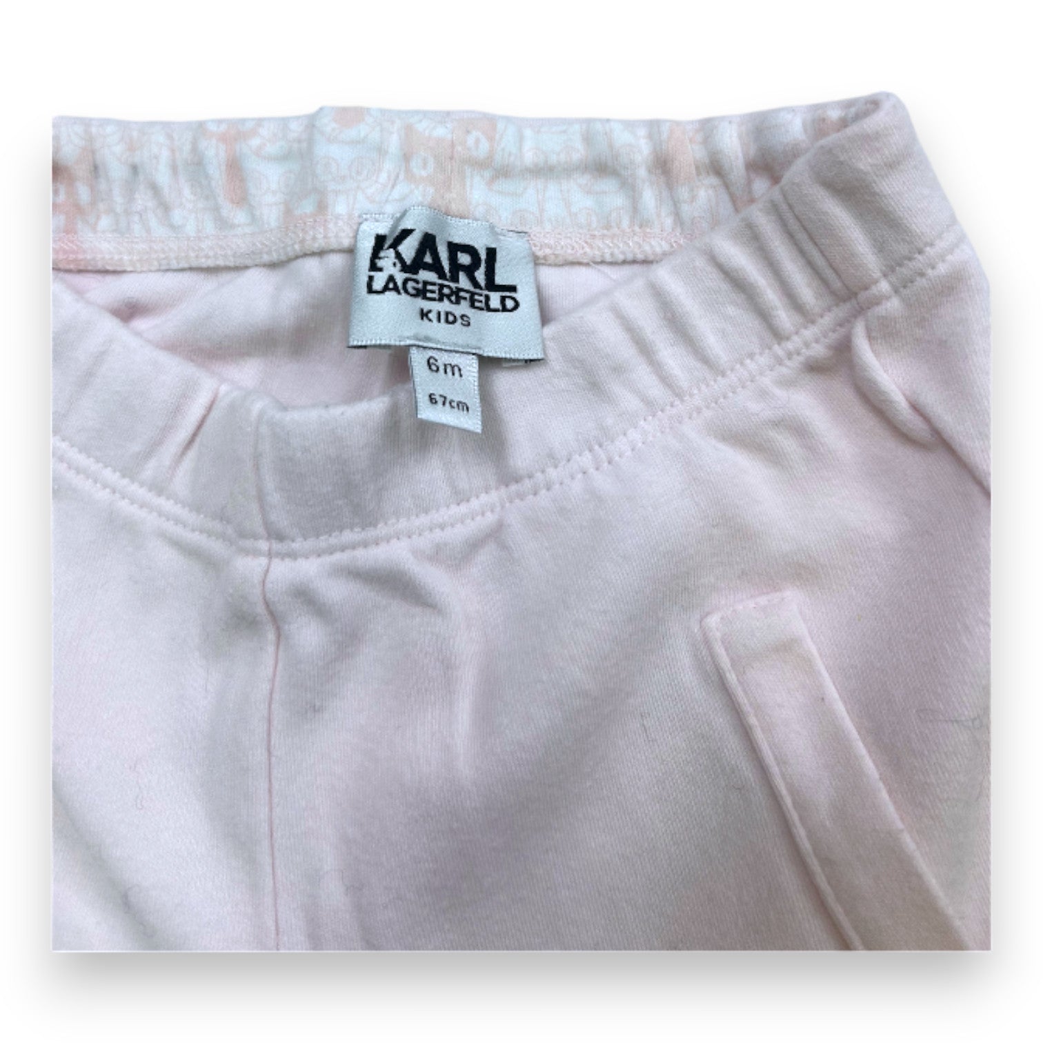 KARL LAGERFELD - Rosa Jogginghose - 6 Monate