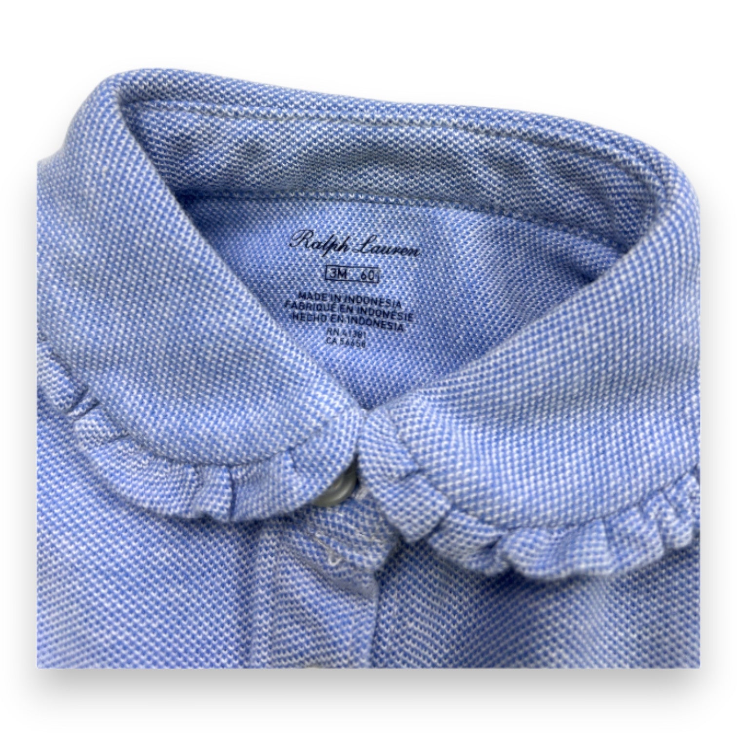 RALPH LAUREN - Pink set and blue bloomers - 3 months